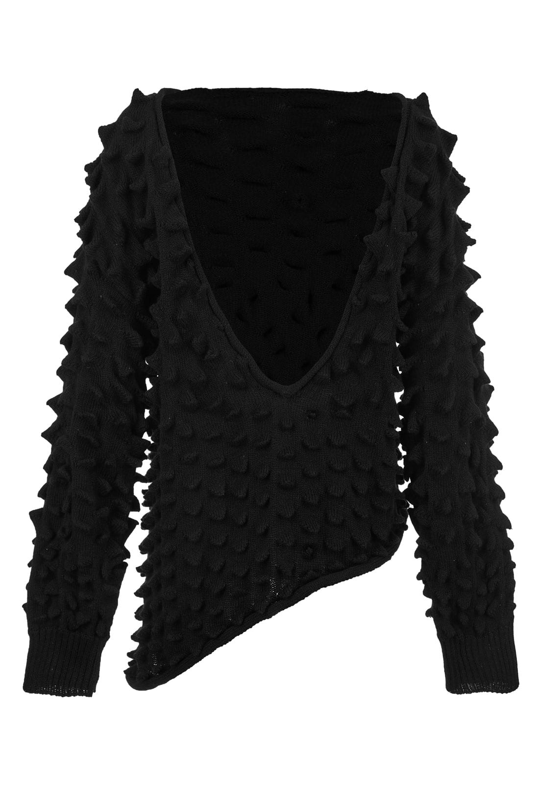 KNITTED SPIKES DRESS-SWEATER - imagen 3