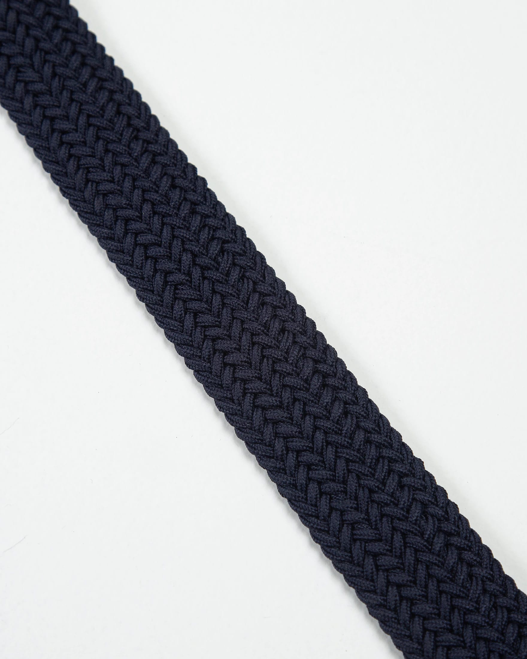 Cinturón Trenzado Elástico Azul Oscuro - imagen 2