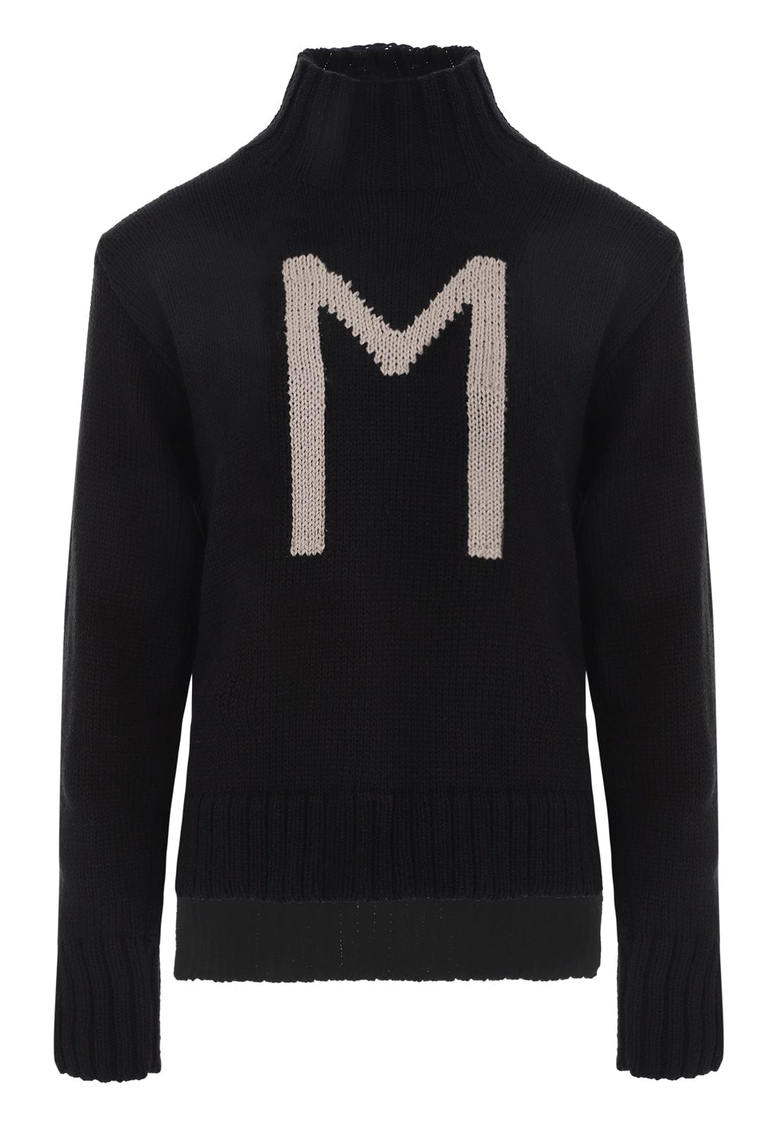 TURTLE NECK LETTER SWEATER - imagen 1