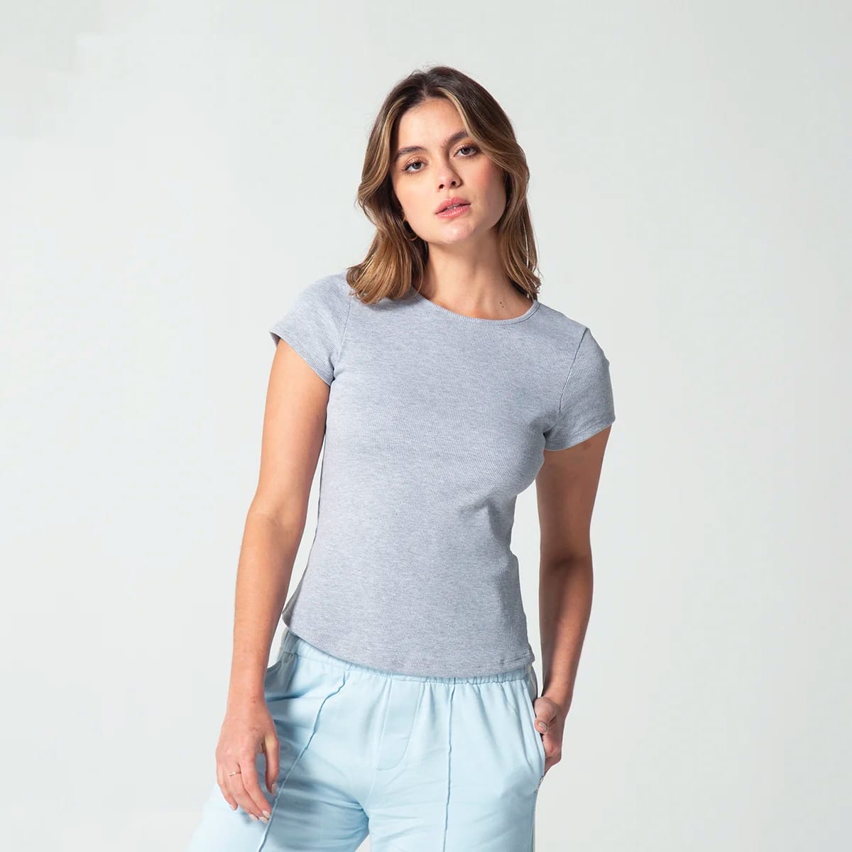 Camiseta Basica Cuello Redondo Melisa - imagen 8