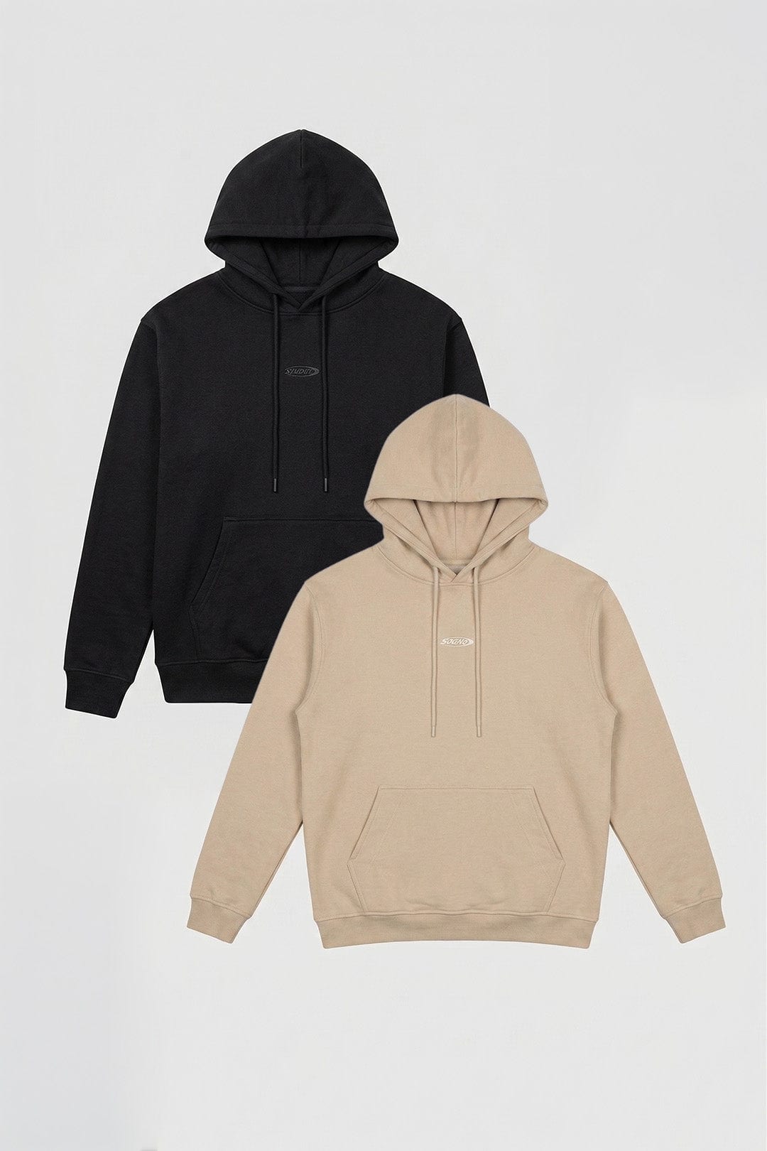 PACK X2 HOODIE BASIC SOGNO - imagen 1