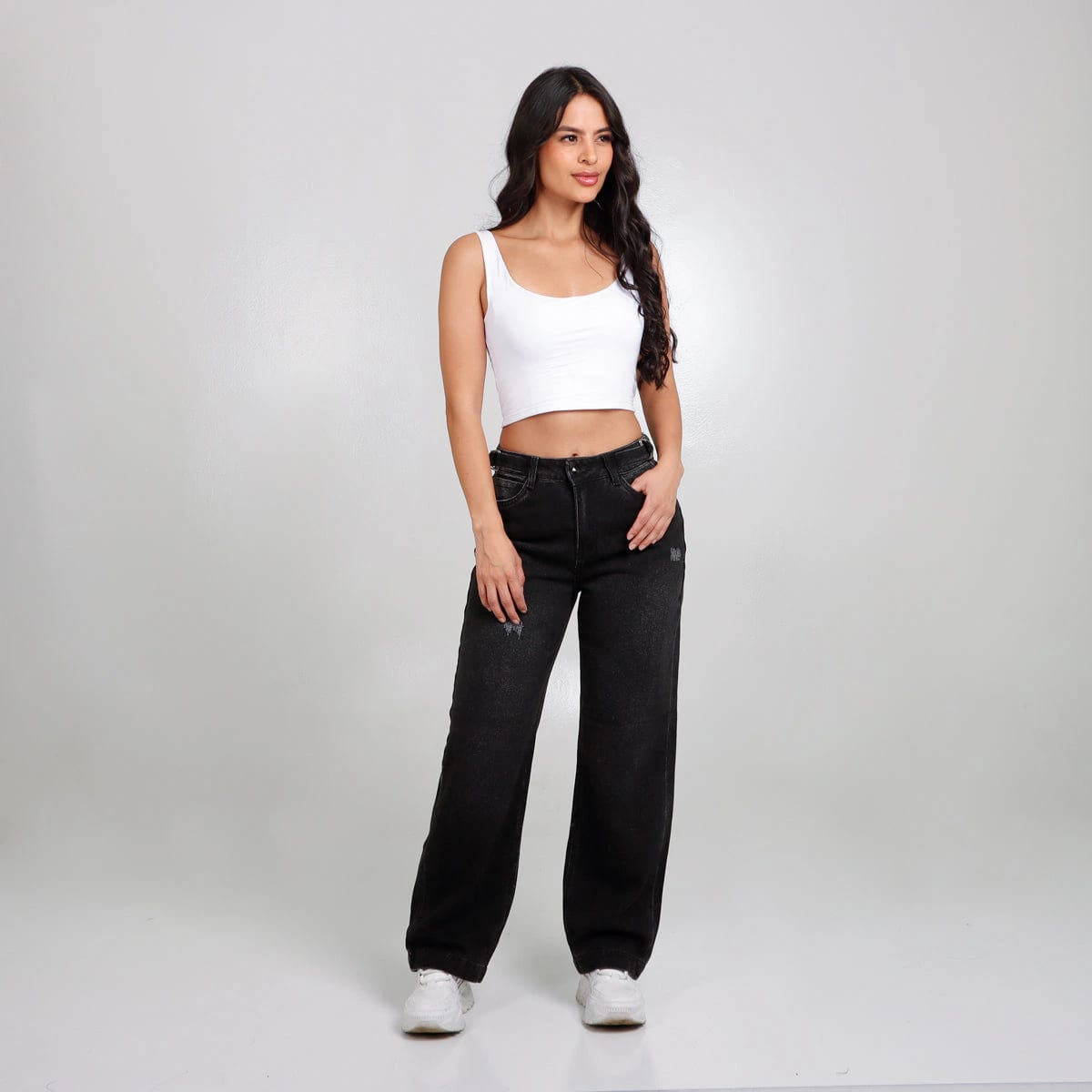 Jean Axspen Mom Fit Ax-2760 Gris - imagen 1