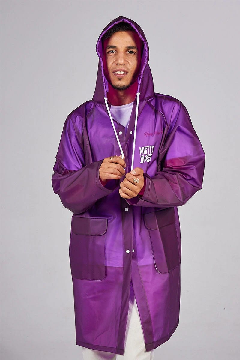 Capa Lluvia Morado Chic - imagen 6