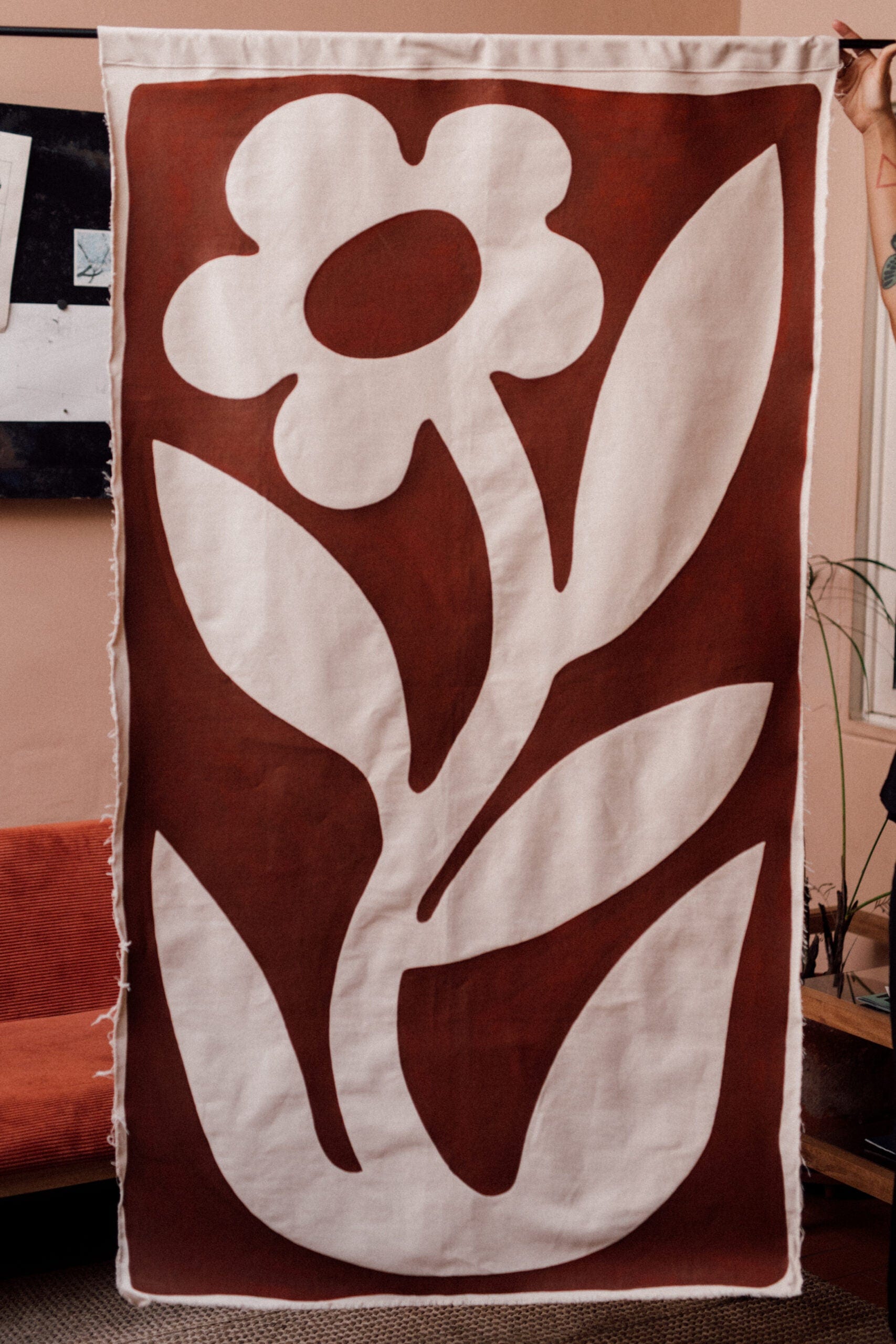 Tapiz Flor Mediterranea - imagen 1