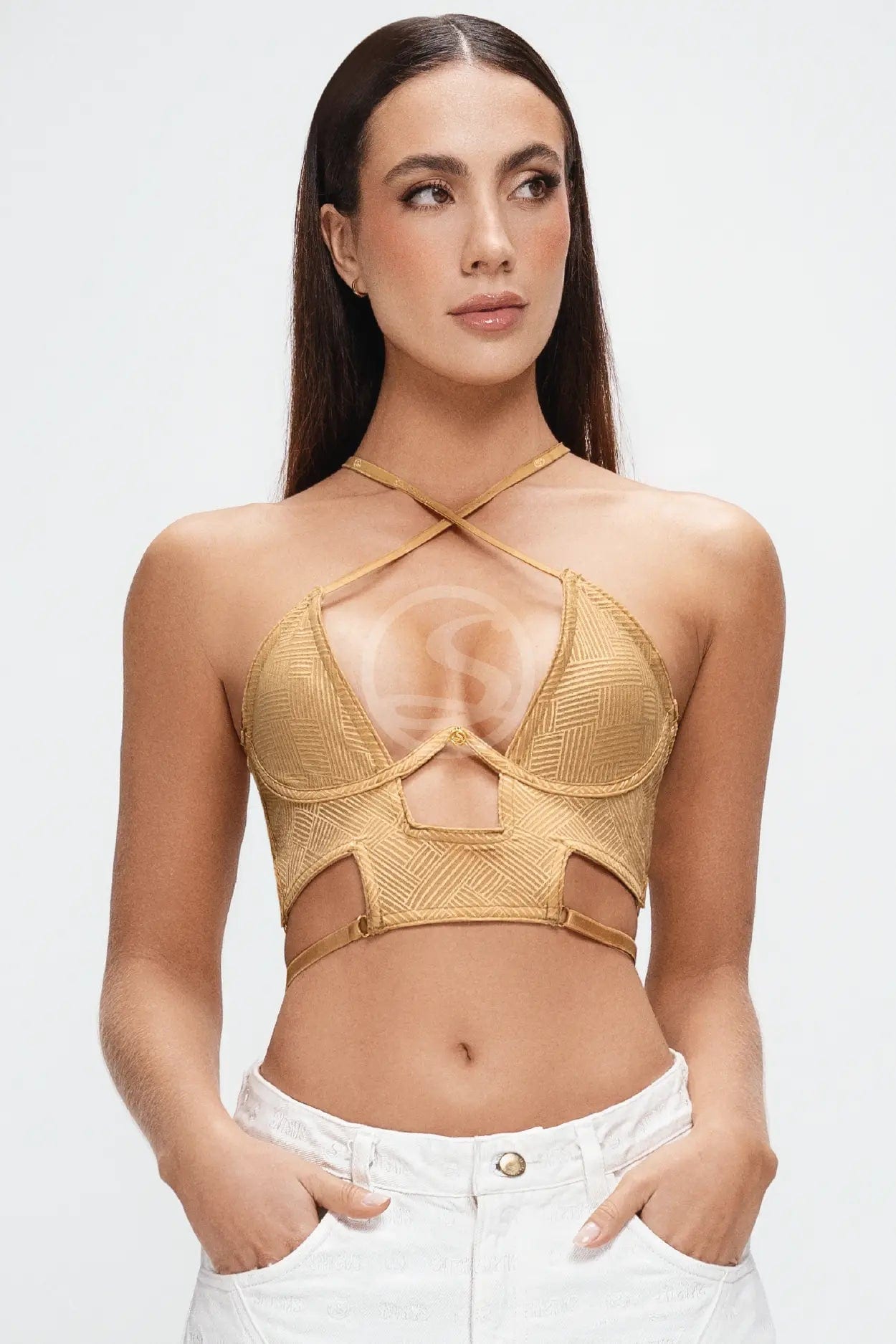 Bralette Dorada Santísimas Ref. S-574 - imagen 1