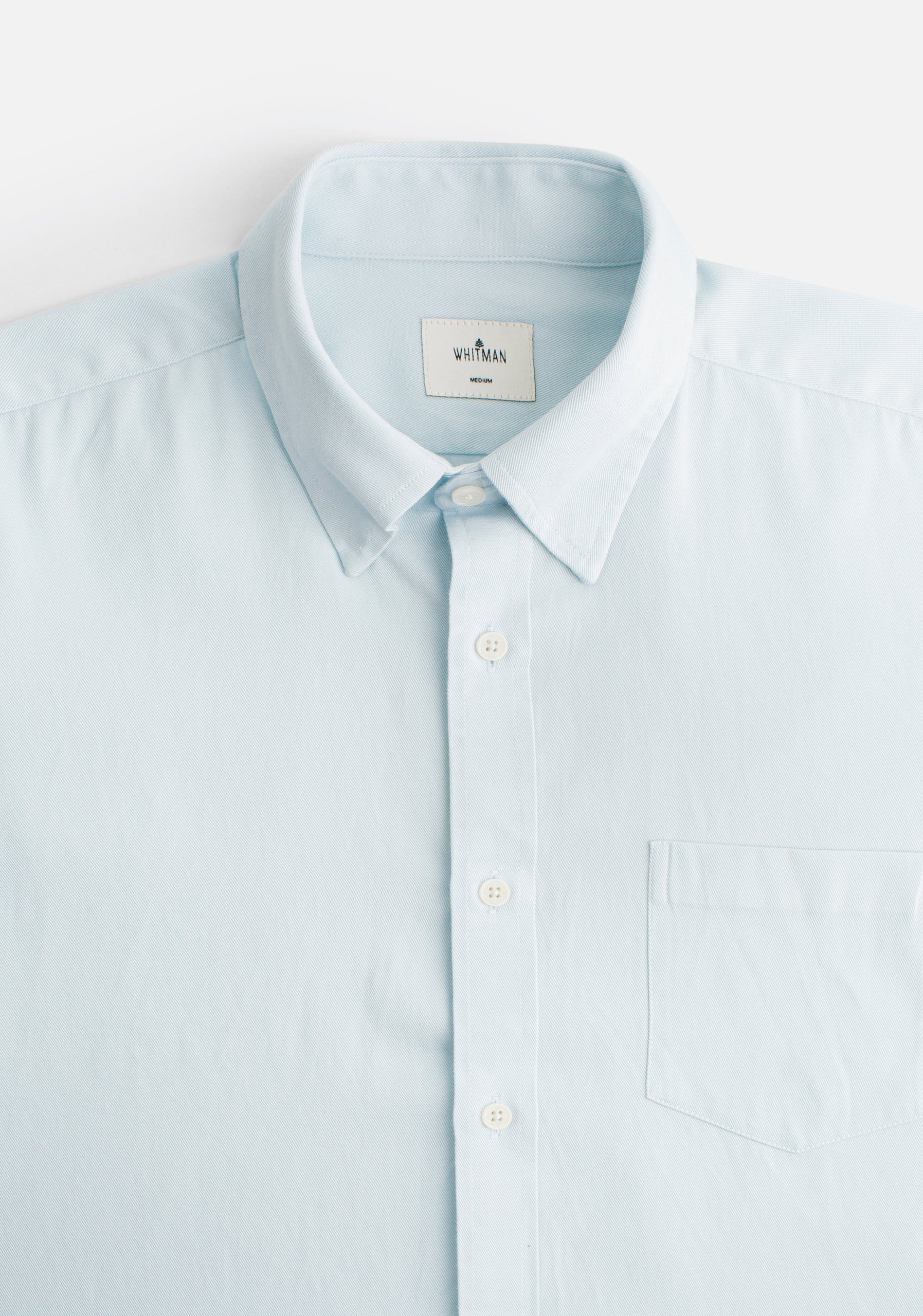 Camisa H CI Hamilton Tencel Azul Claro - imagen 2