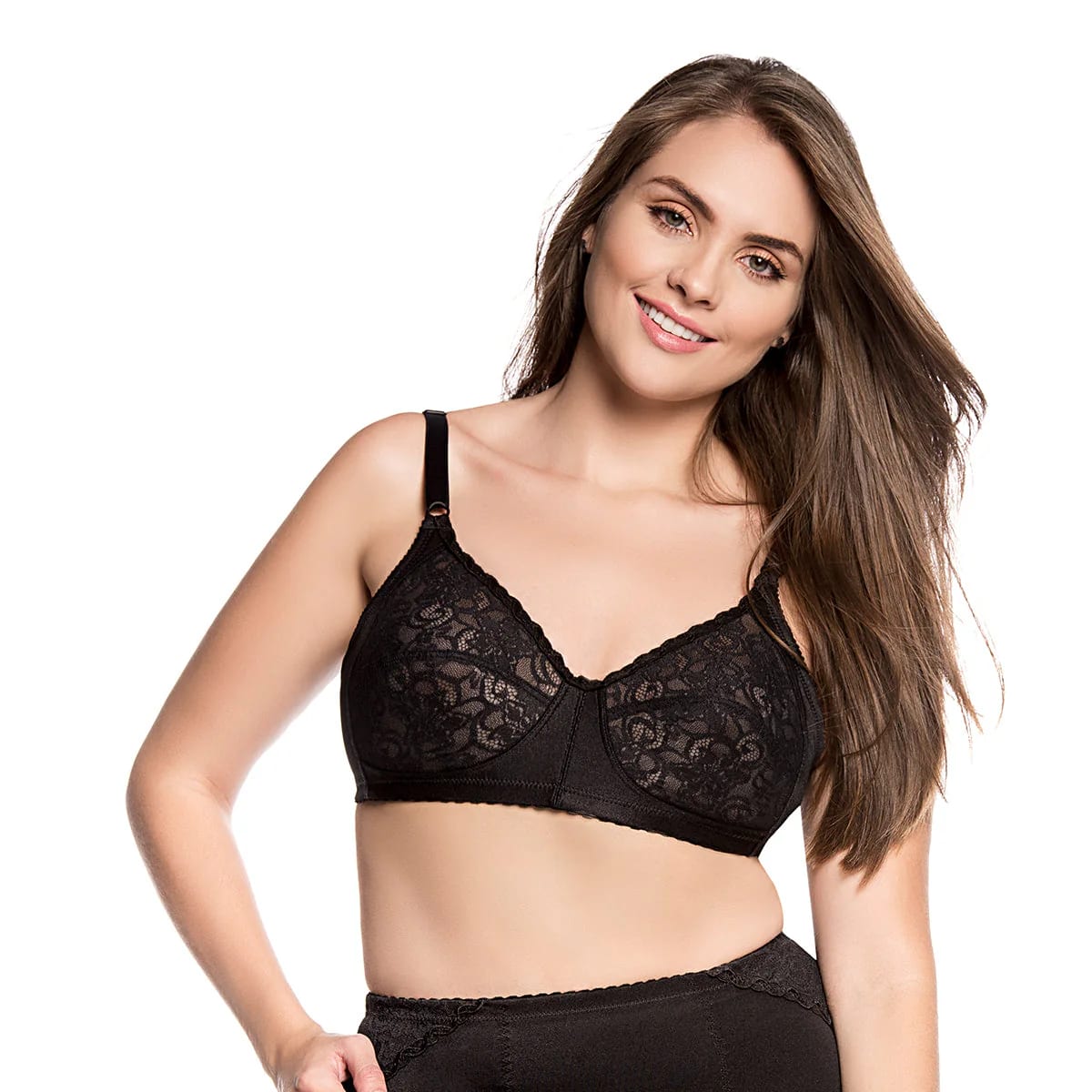 BRASIER CLÁSICO SIN AROS CON CARGADERAS ANCHAS - imagen 4