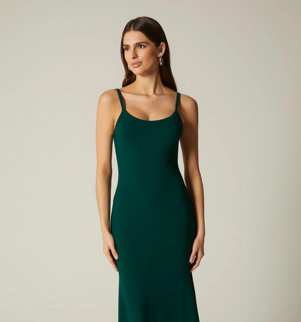 Vestido largo tiras - imagen 3