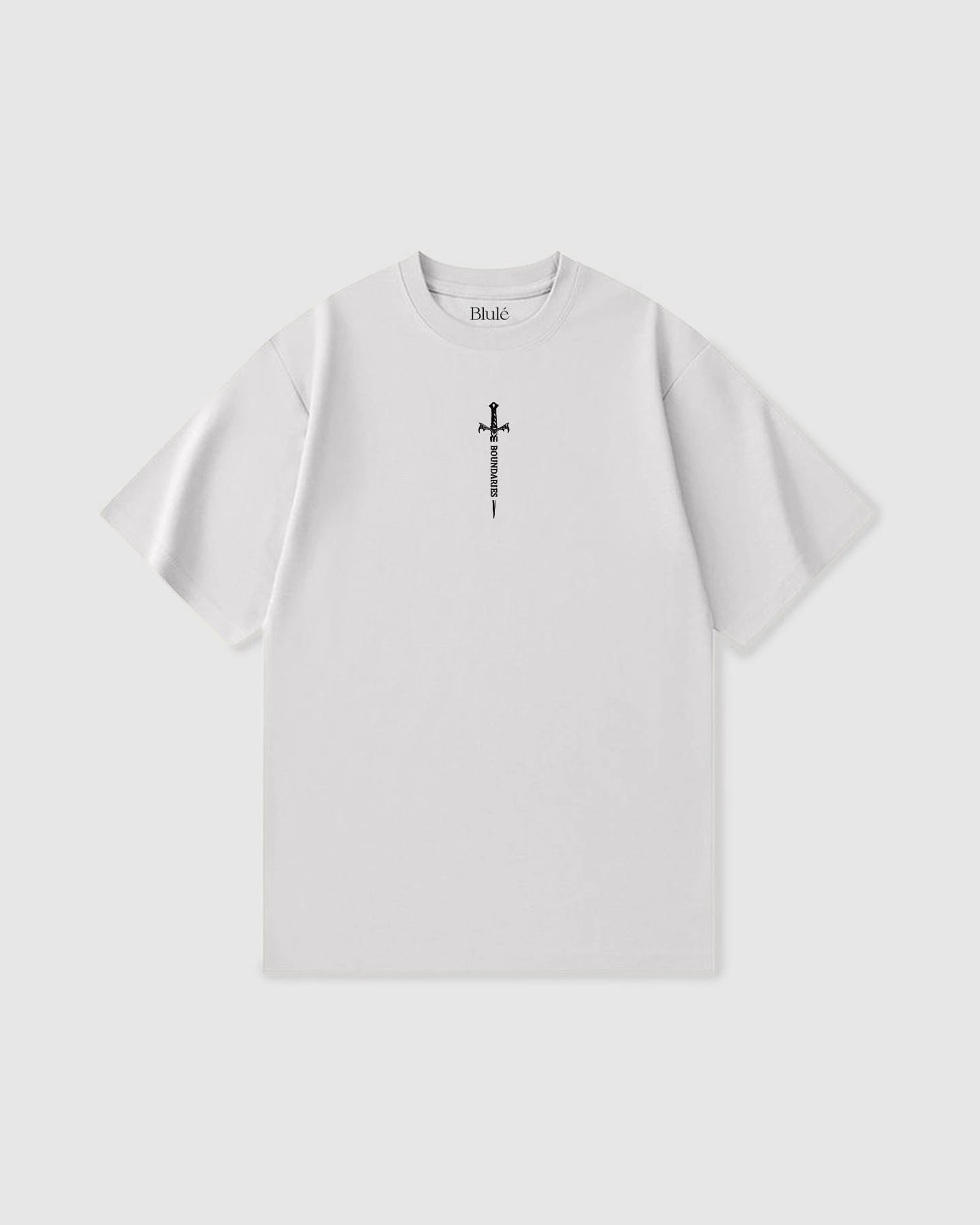 Oversized T Shirt Boundaries White - imagen 2