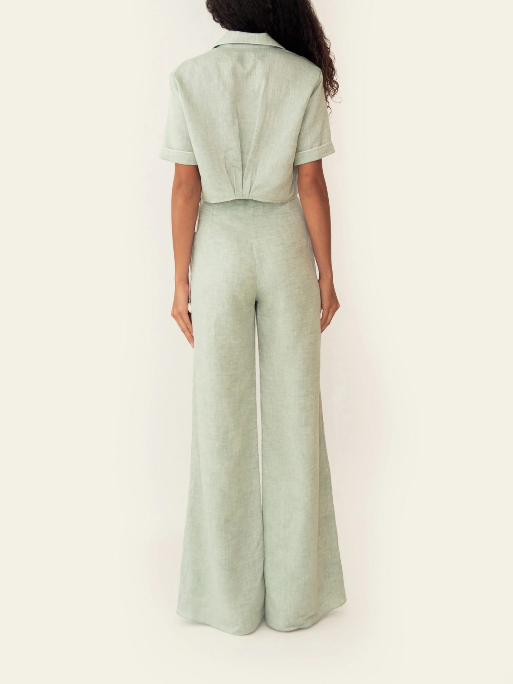 VERA PANT SEAFOAM GREEN - imagen 4