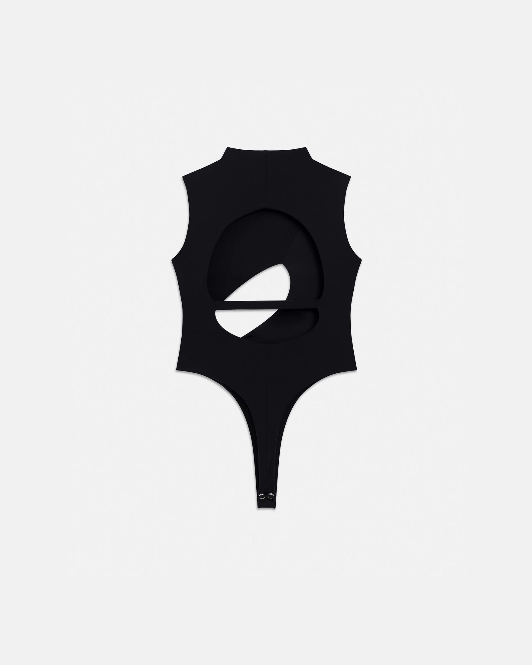 W Basics Asymetric Backless Body Black - imagen 3
