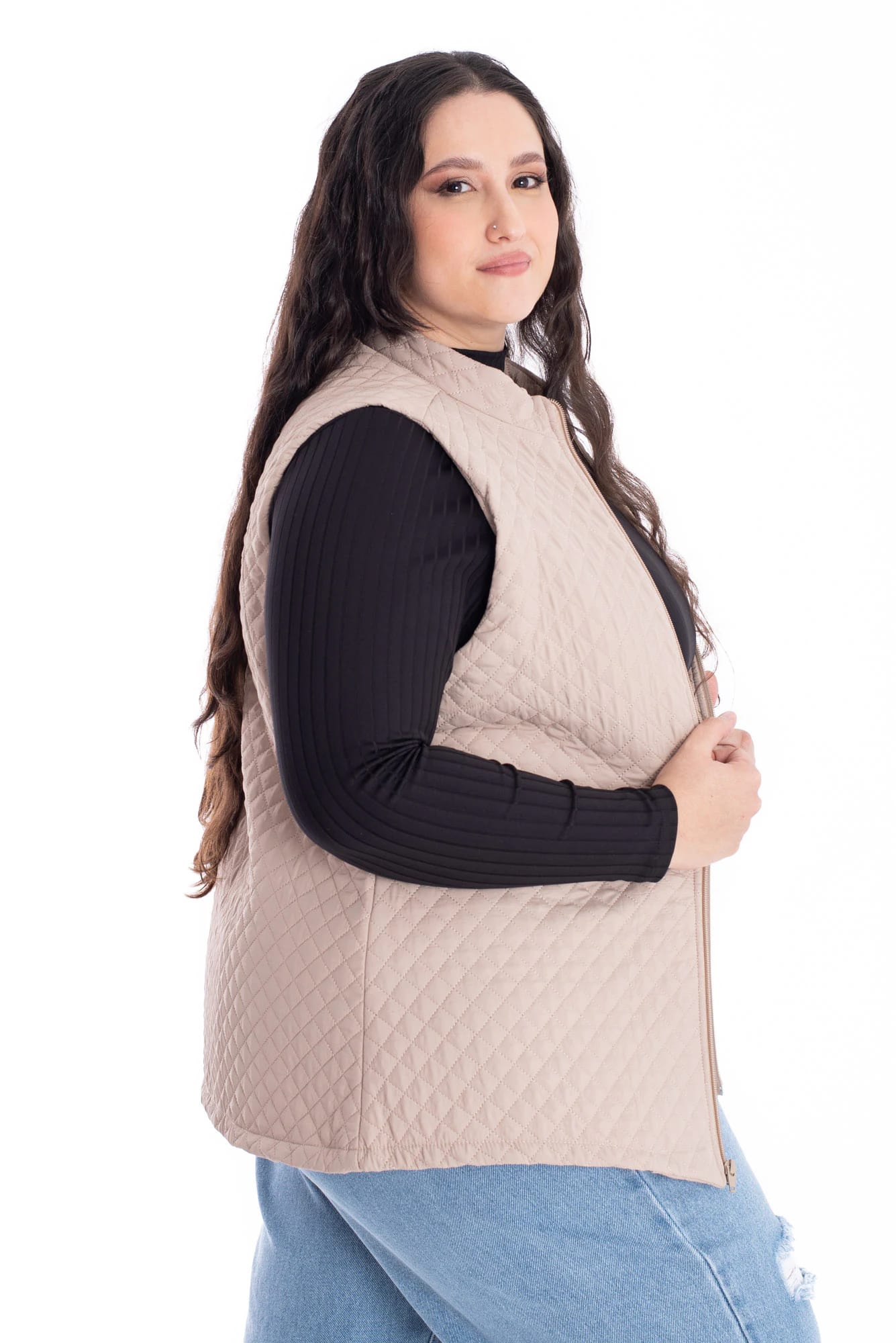 Chaleco Sherpa Beige - imagen 17