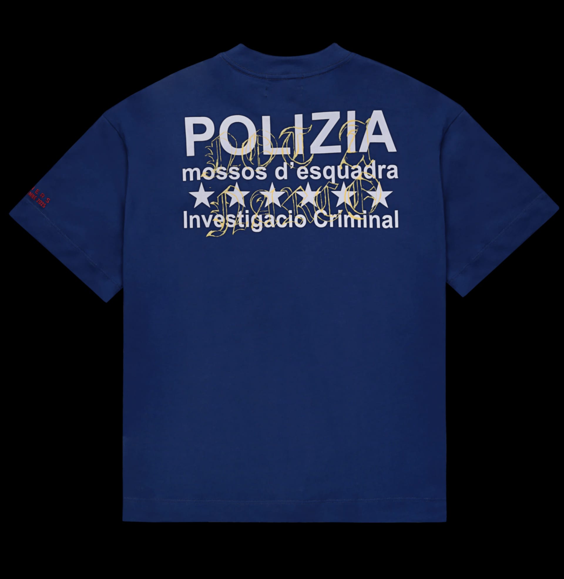 POLIZIA BLUE T-SHIRT - imagen 1