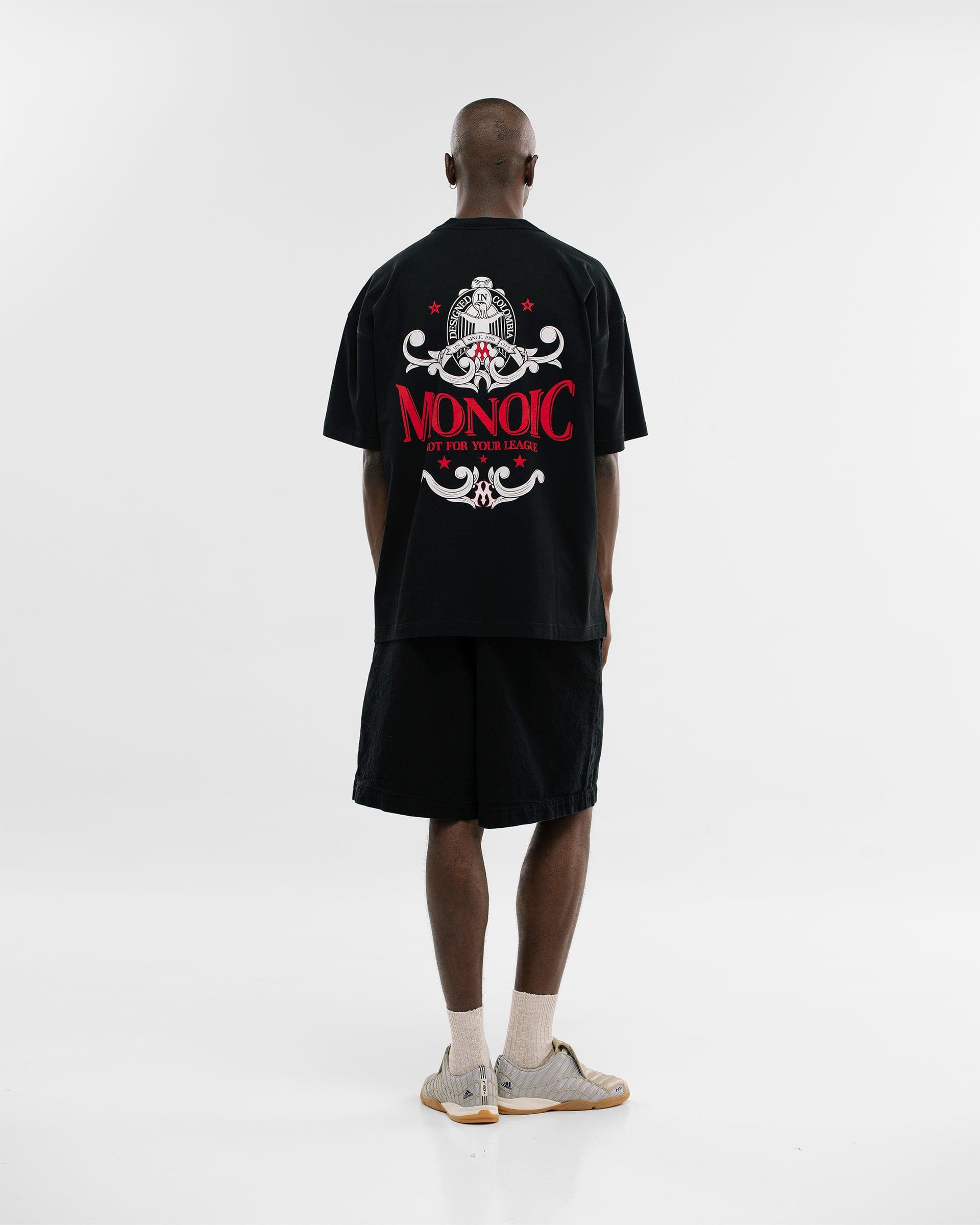 Camiseta Oversized Not For Your League - Negro - imagen 4