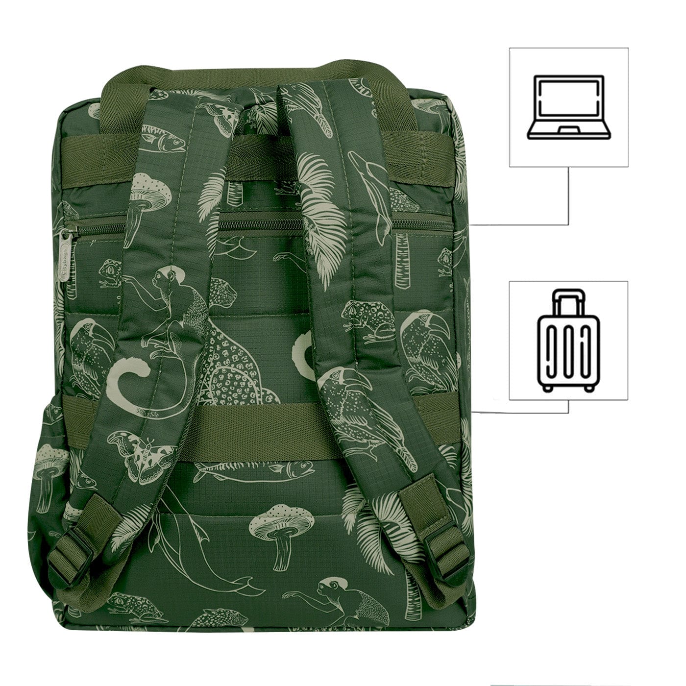 Morral Active Citybags Ultra Estampado Amazonas - imagen 3