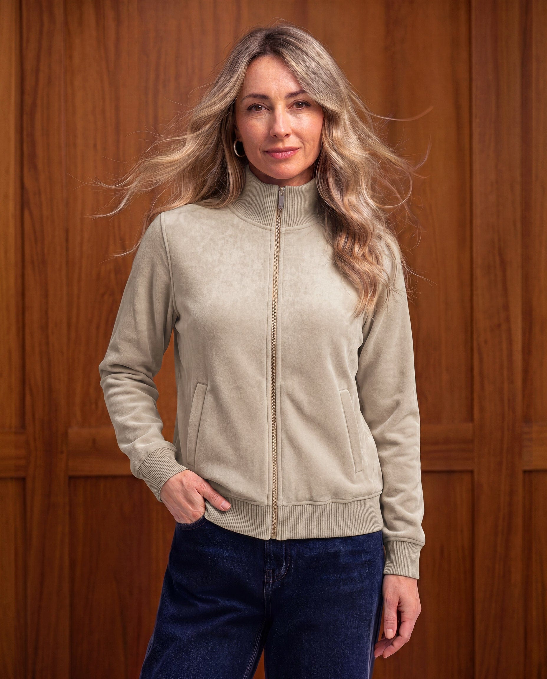 Chaqueta Snowy Confort Beige - imagen 2