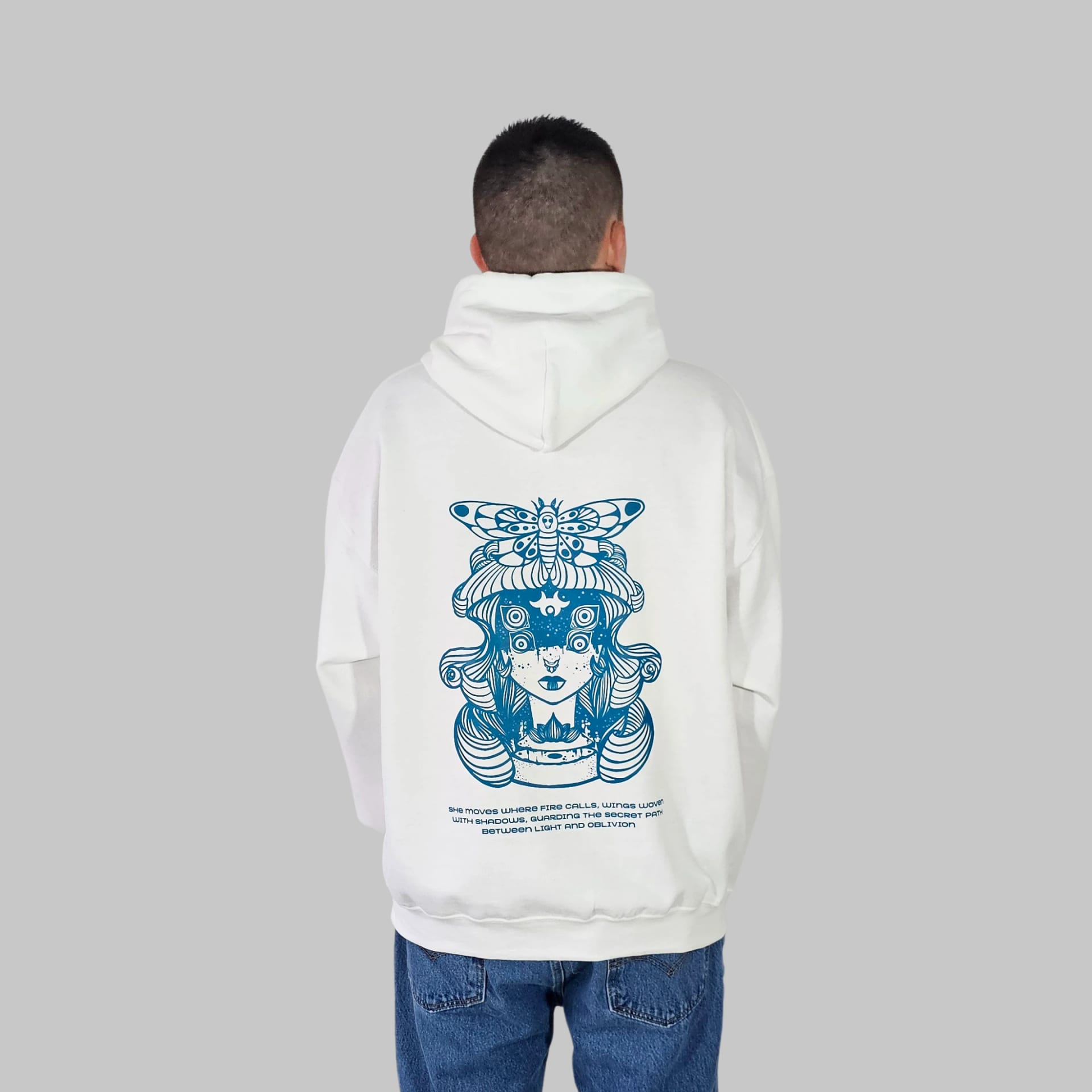 Hoodie - Moth Girl - imagen 3