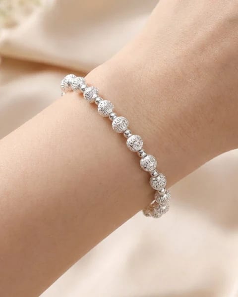 Pulsera Denario Plata ley 950 Filigrana - imagen 1