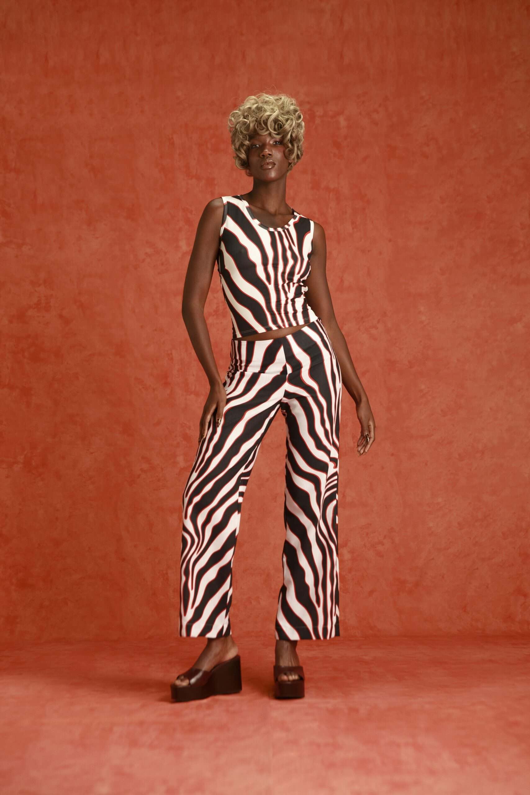 Roena Pants in Zebra - imagen 1