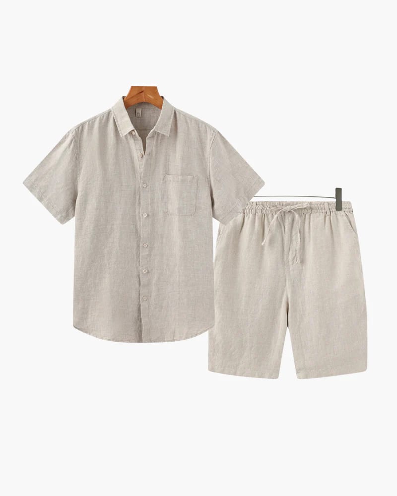 Old Money Linen Combo (Shorts) - imagen 2