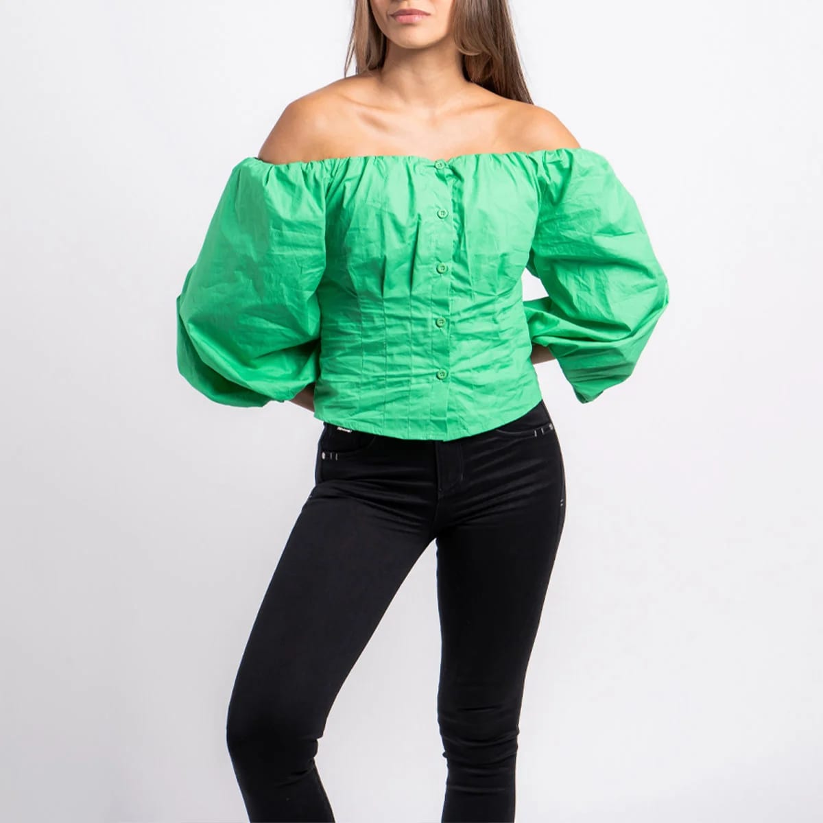 Blusa Cuello Bandeja Knz Lore - imagen 2