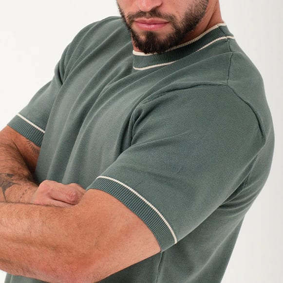 T-SHIRT MODA TEJIDO HOMBRE - imagen 13