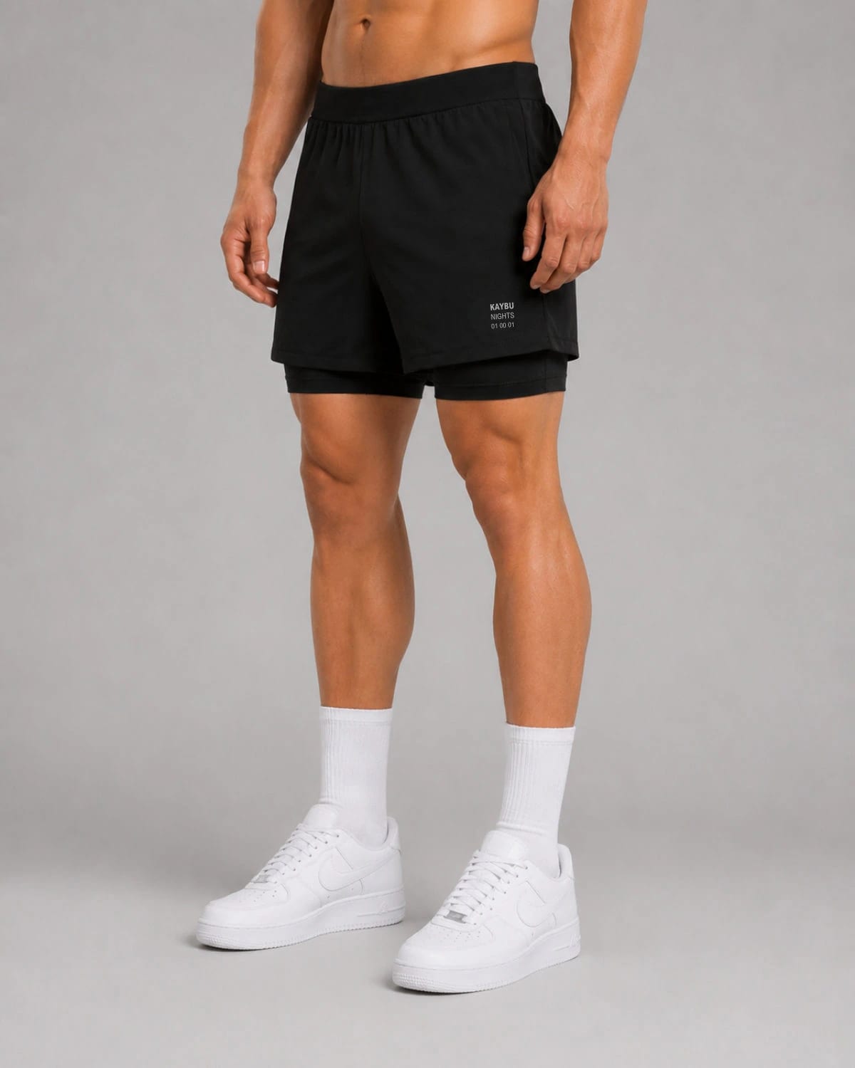 Pantaloneta Con Licra Y Bolsillo Kaybu Nights┃KBMEN RF.424 - imagen 2
