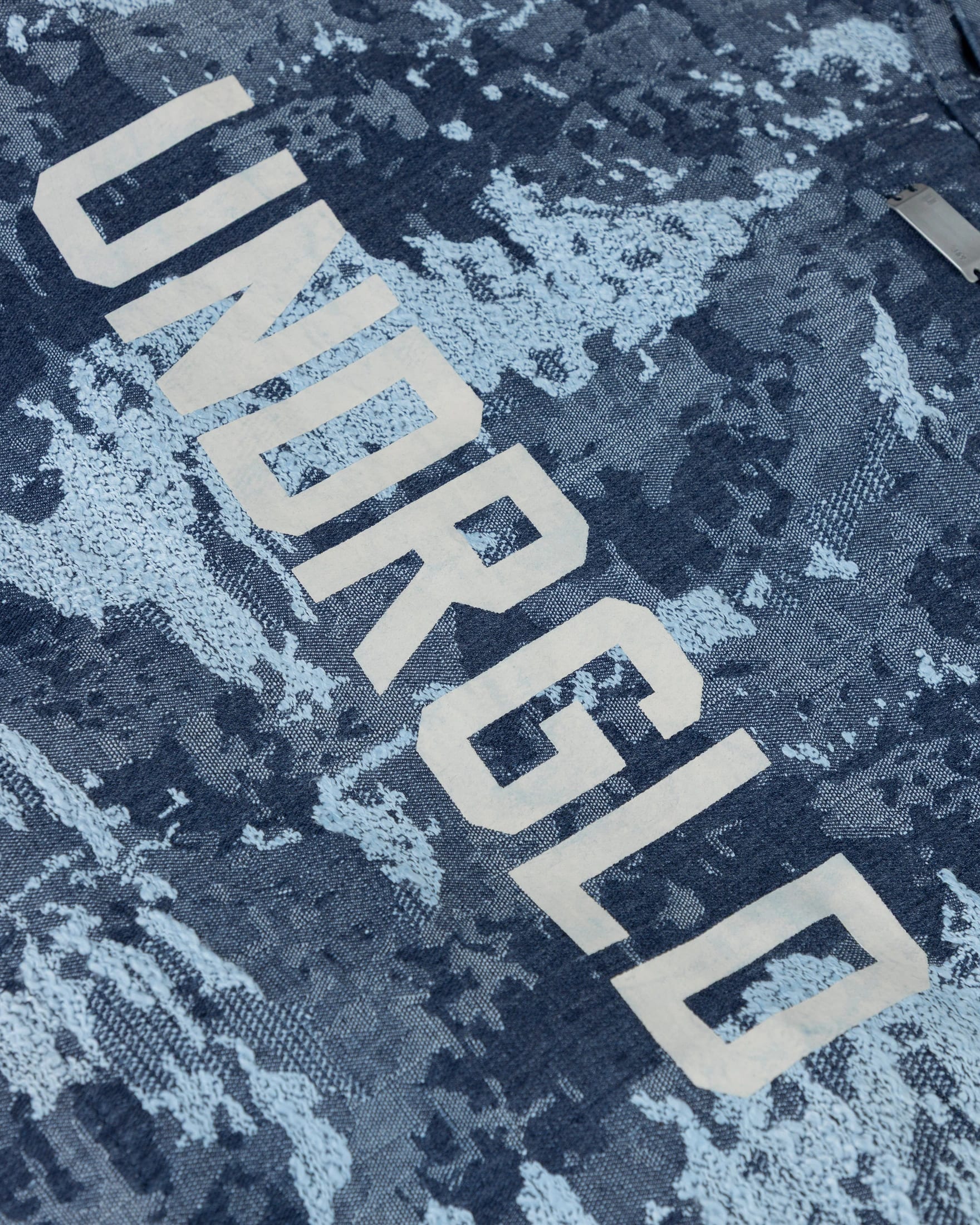 W Capsule UNDRGLD Jacquard Jacket Cammo Blue - imagen 4
