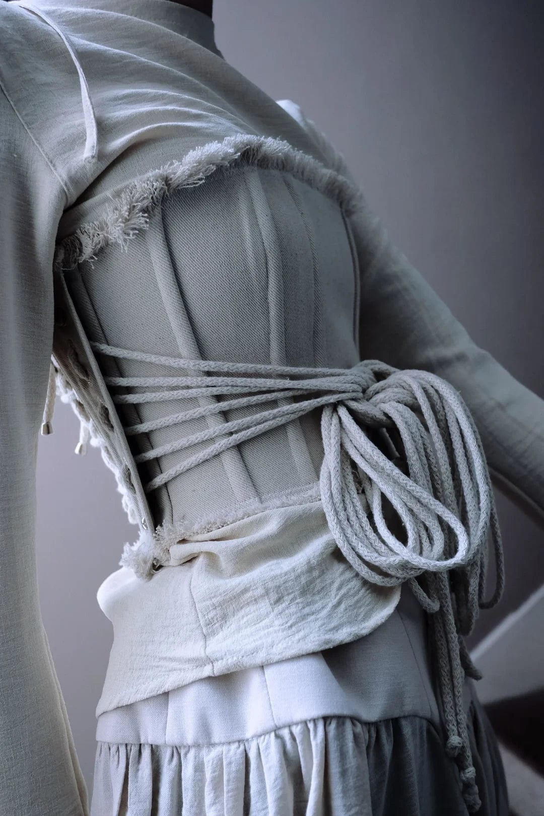 SHORT LEATHER CORSET - imagen 2