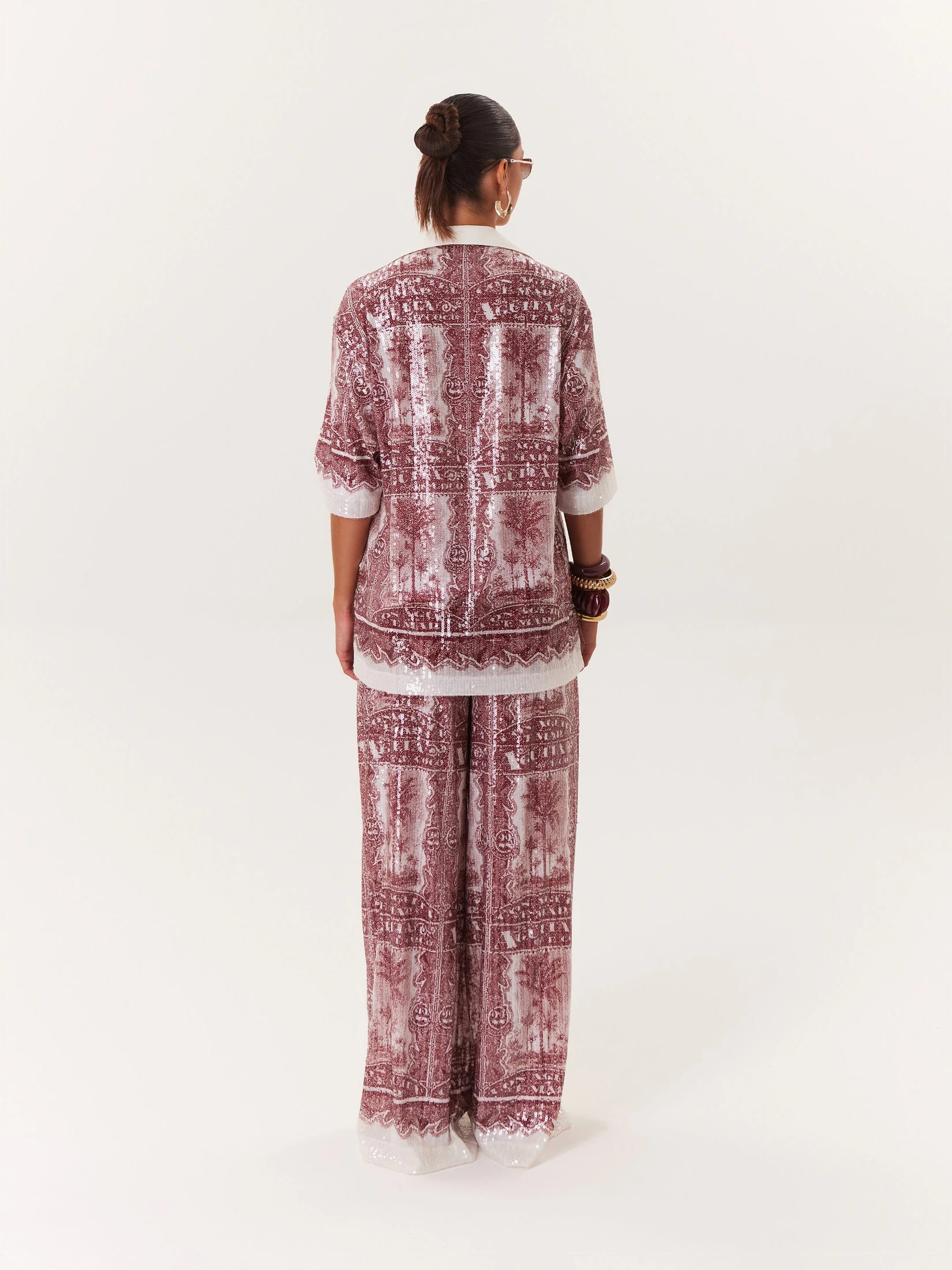 Blouse Antojito 22  - Vino - imagen 3