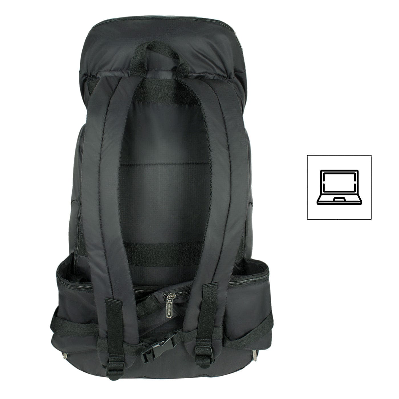 Morral Viajero XL Plegable Citybags Light Gris - imagen 4