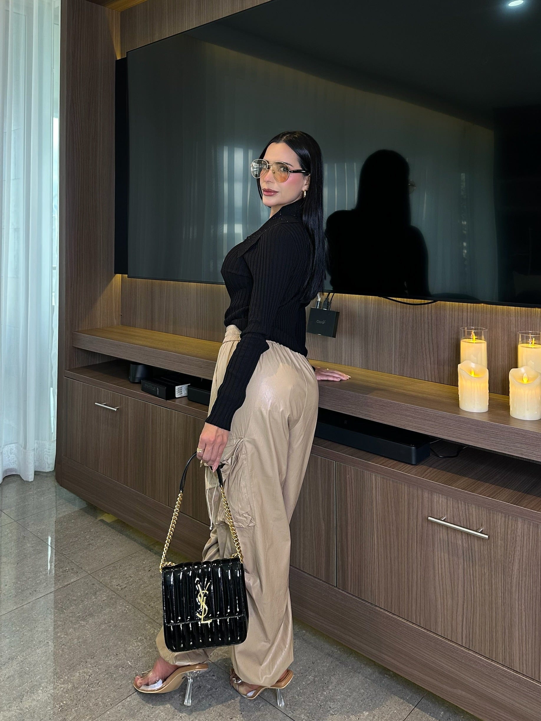 PANTALON AMANDA BEIGE - imagen 2