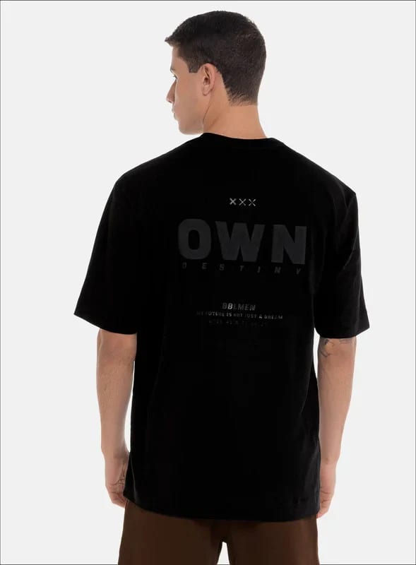 CAMISETA OVERSIZE 100% ALGODÓN CON ESTAMPADO EN FRENTE - PRECIO ESPECIAL - imagen 7