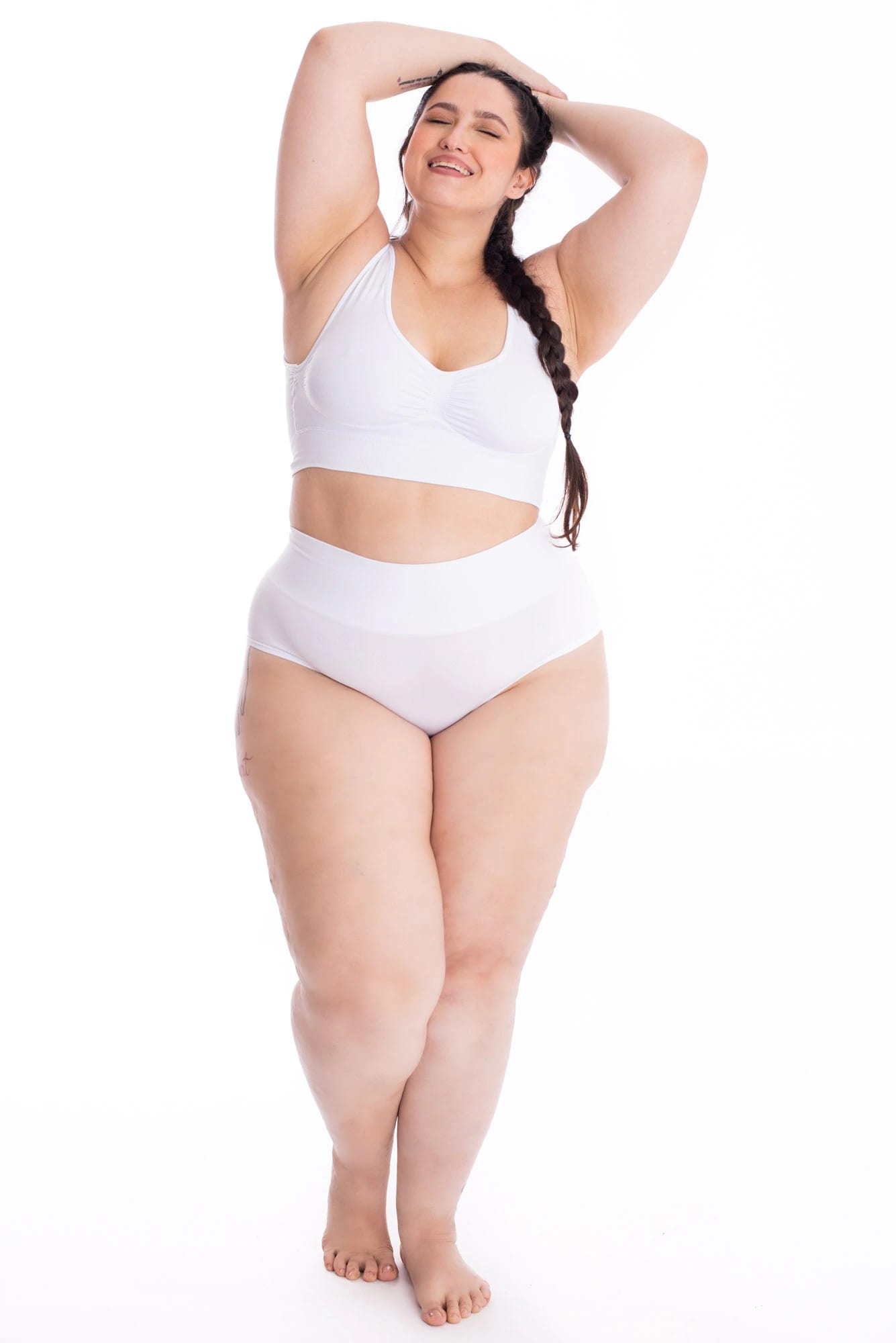 Panty Cachetero New Blanco - imagen 1