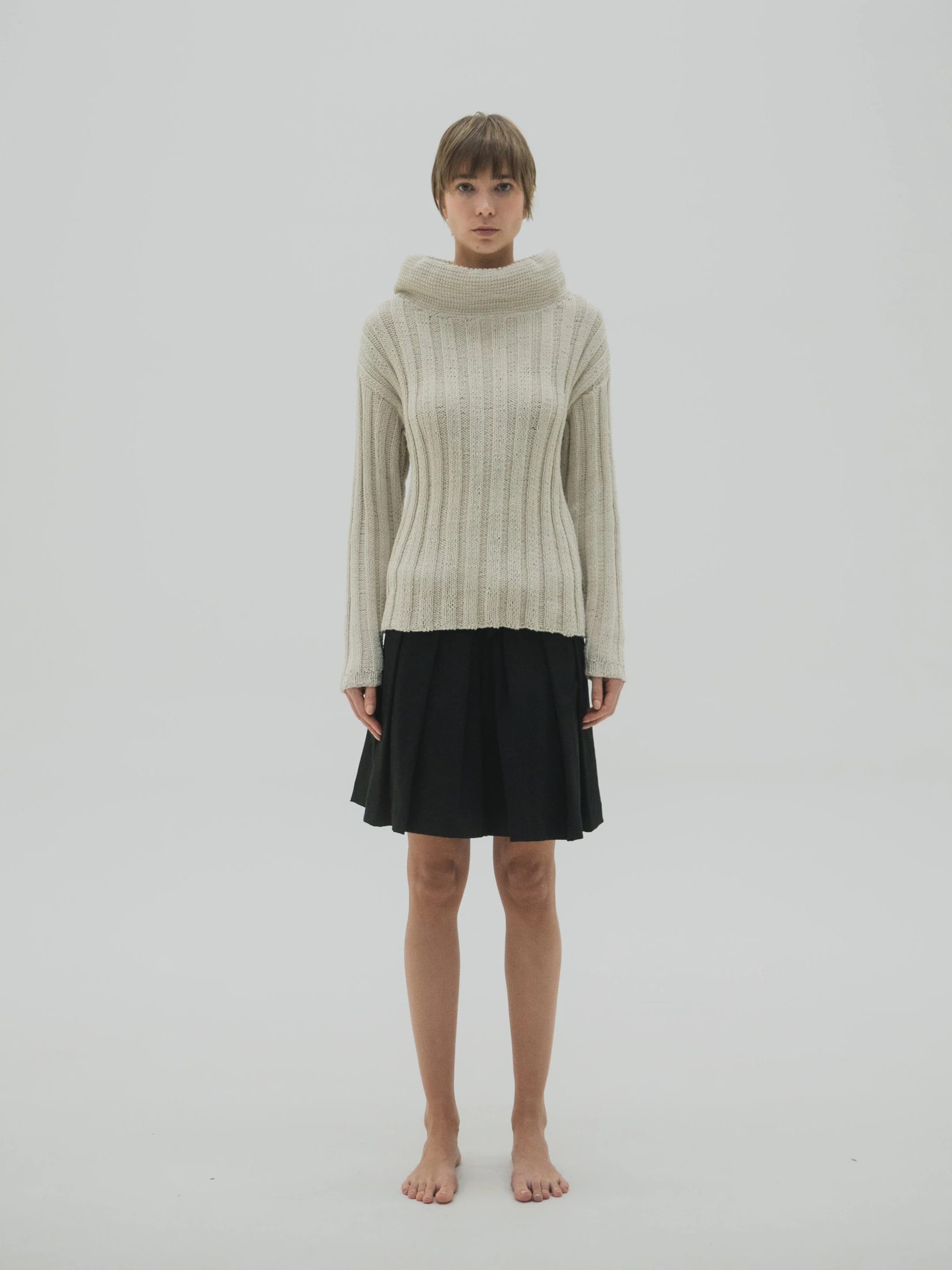 Pleat shorts Mujer - imagen 4