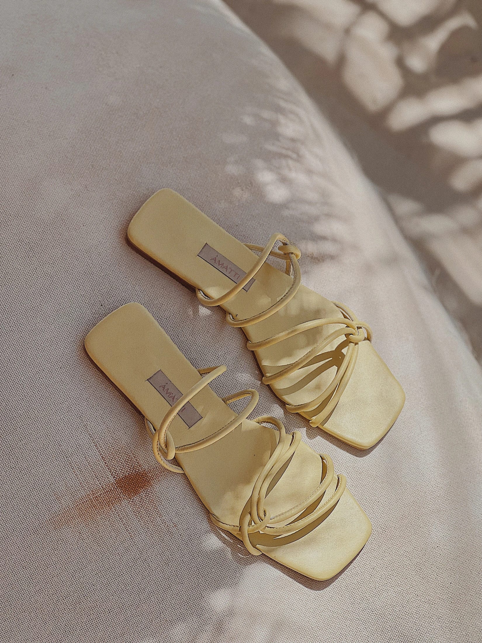 Sandalias Verde Crema Serena - imagen 2