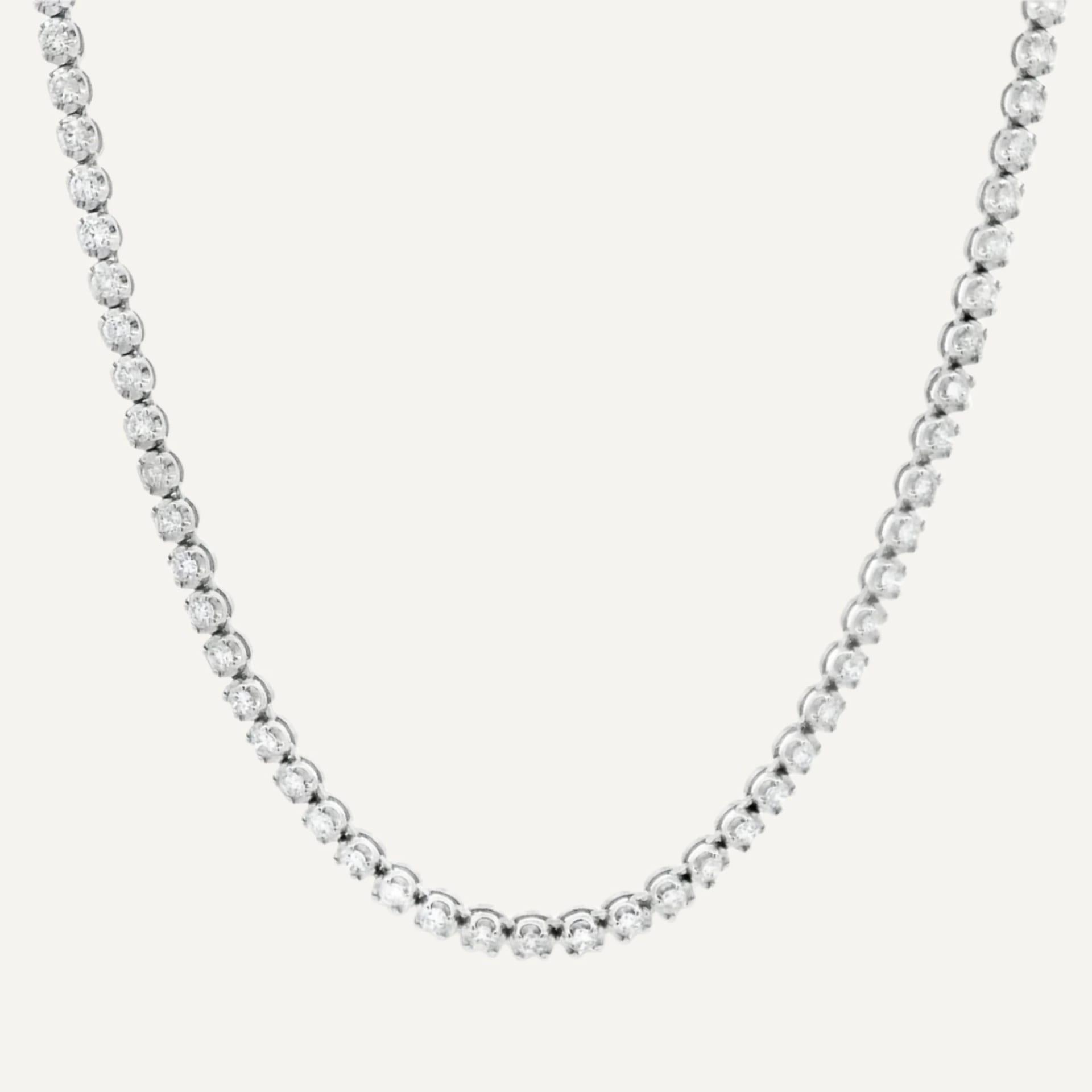 Cadena Clip tennis 14K - imagen 1