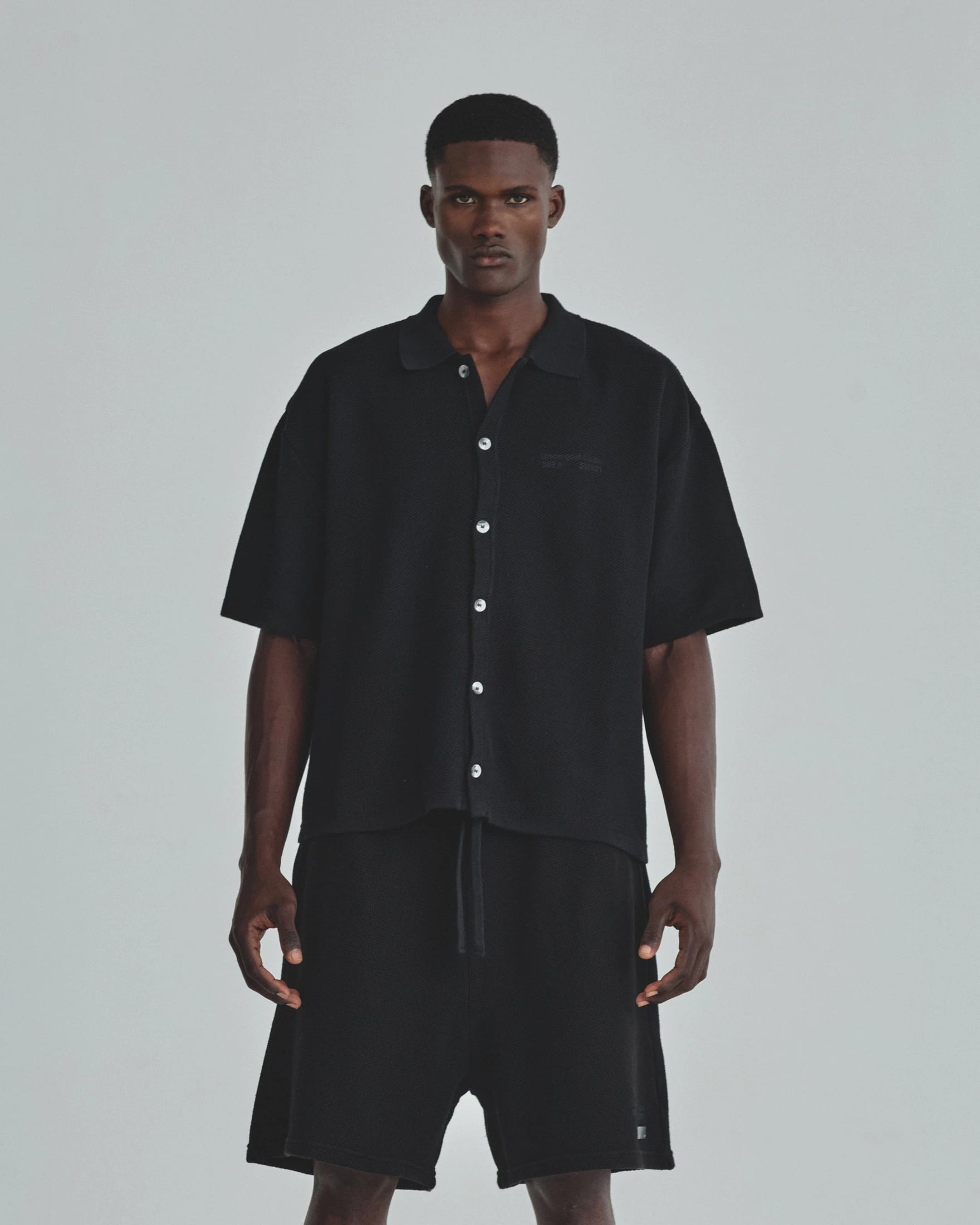 Holy State UNDRGLD Knit Shirt Black - imagen 2