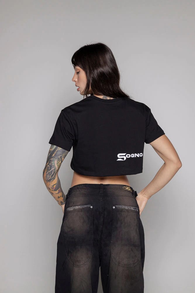 Crop-Top Basic Courage-Negro - imagen 4