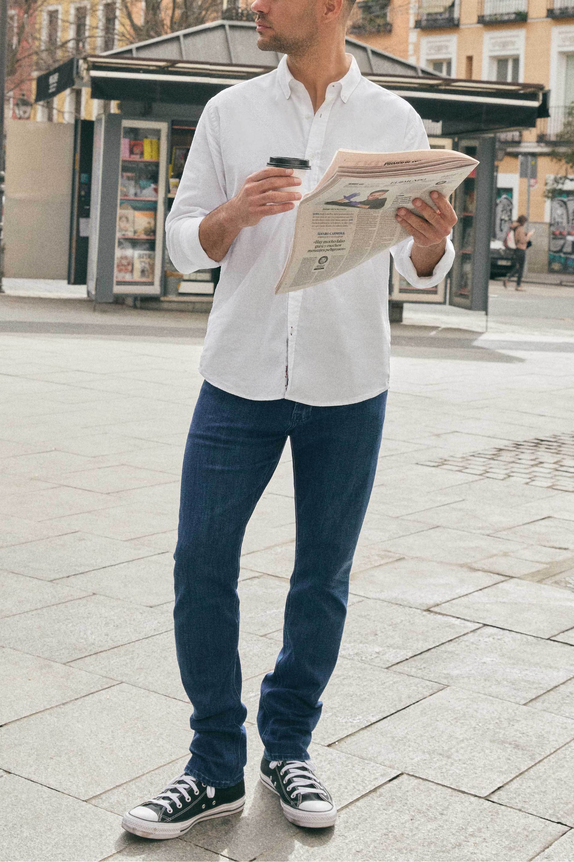 CAMISA OXFORD BLANCO - imagen 4