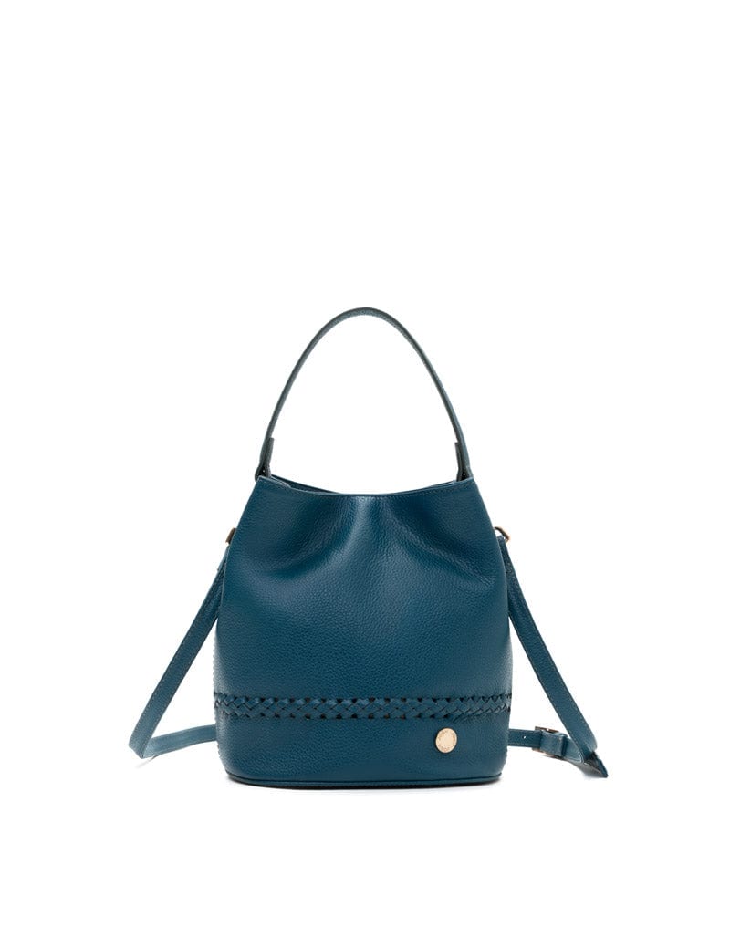 Bolso manos libres con tejido en cuero para dama REF P2923 - imagen 1