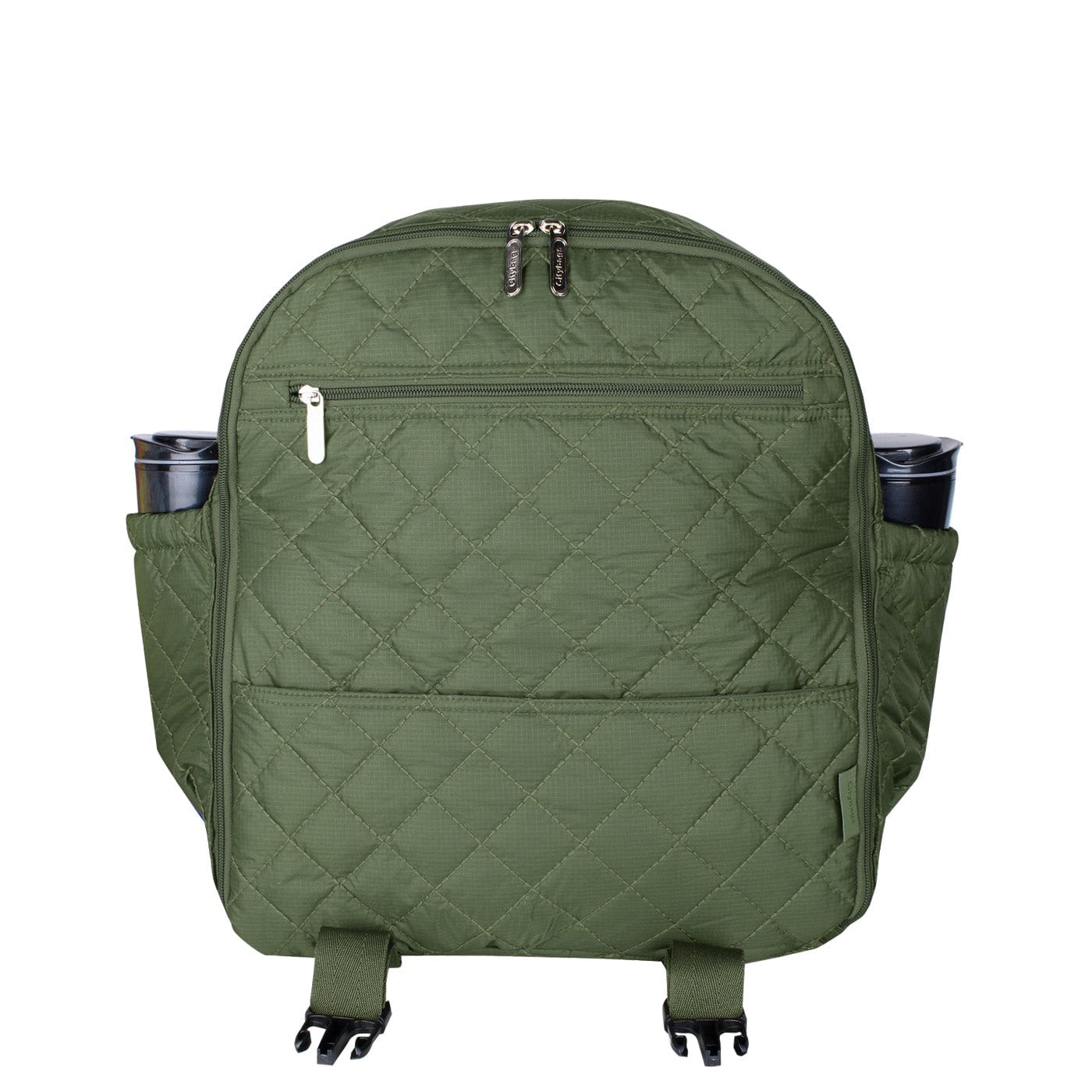 Morral Cabina Tapa Puffer Verde Militar - imagen 3