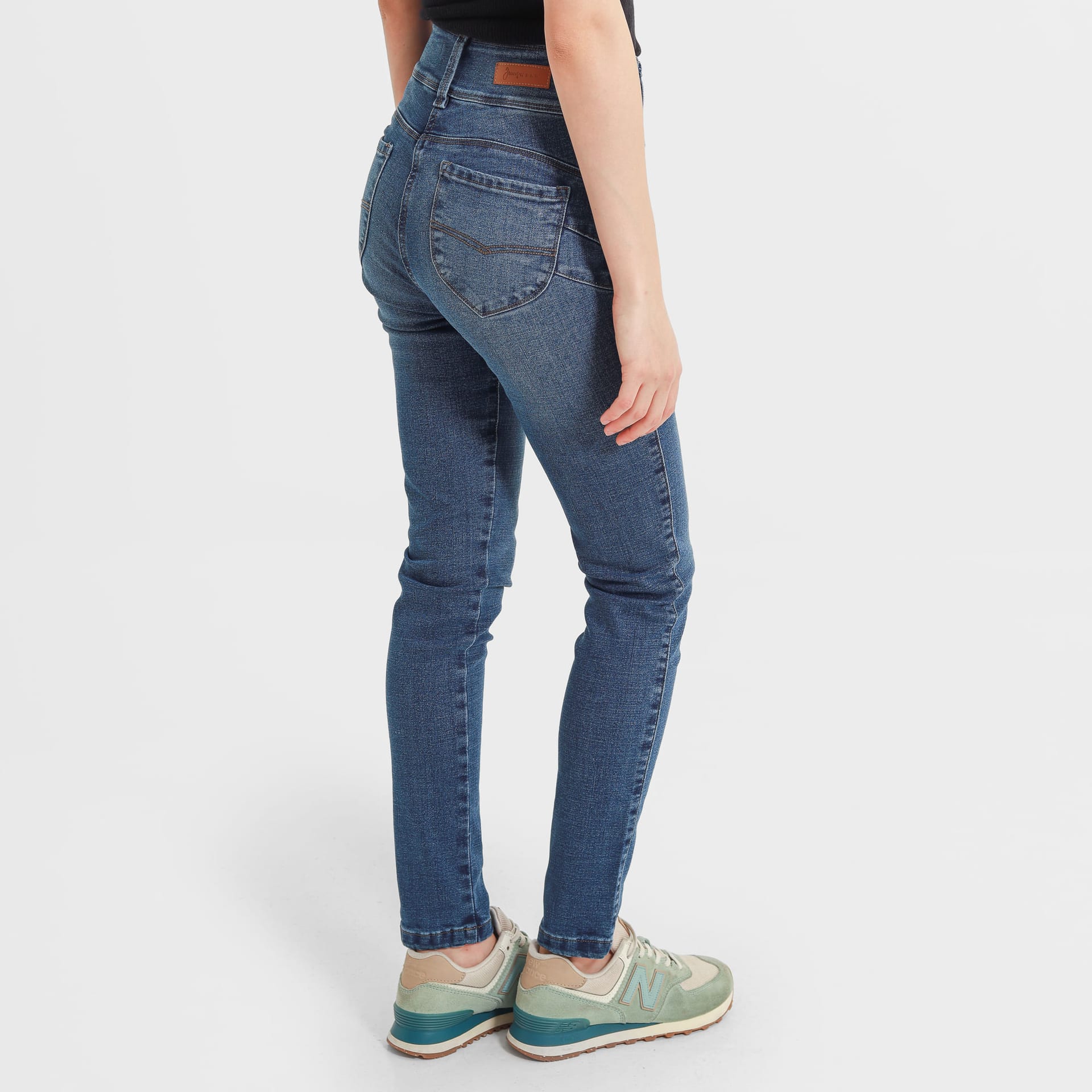 Jean Tiro Alto Bota Skinny - imagen 5