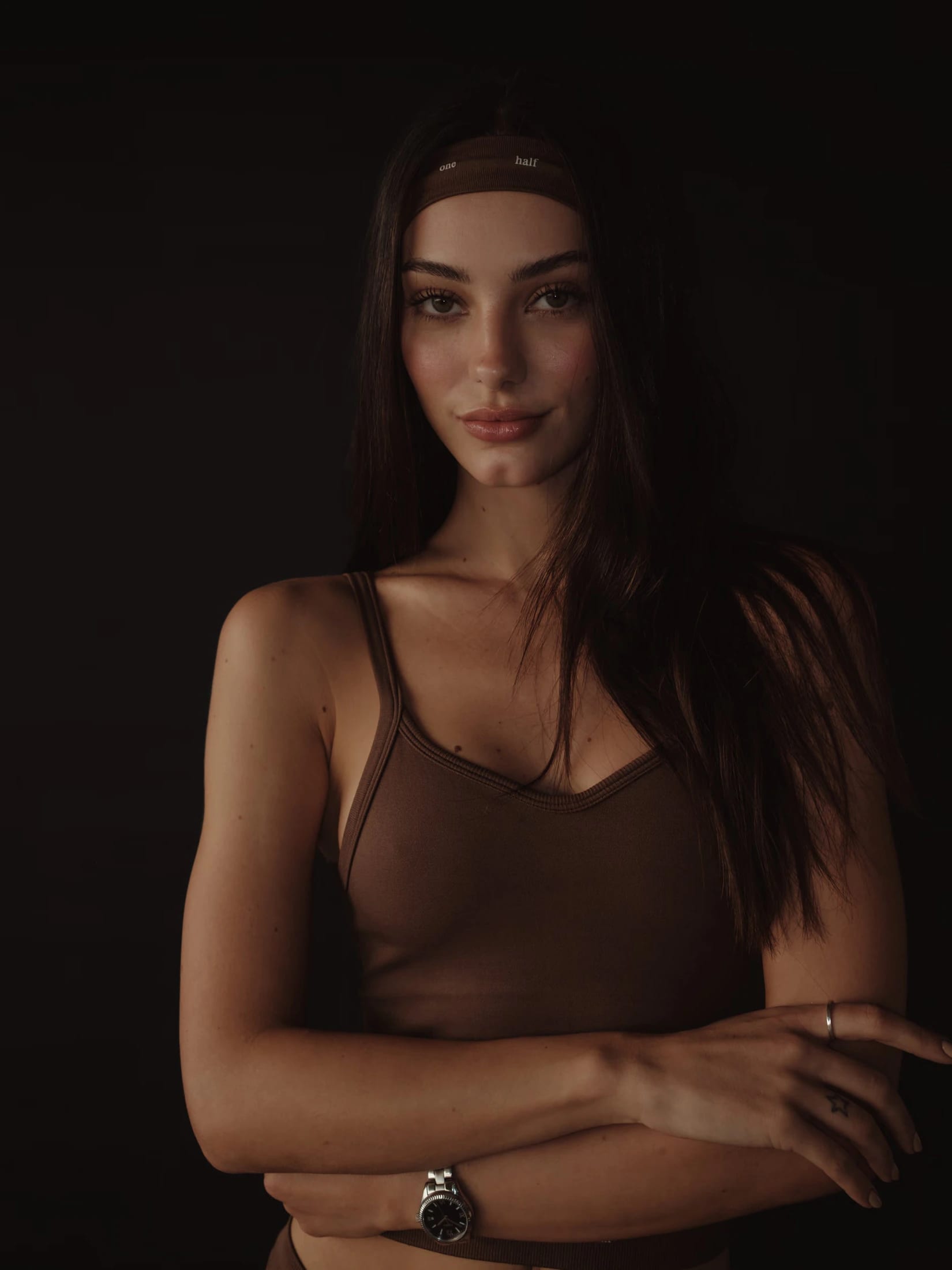 SEAMLESS HEADBAND - SEPIA - imagen 7