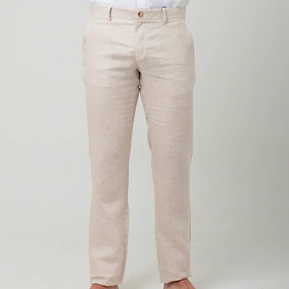 PANTALON 100% LINO - imagen 1
