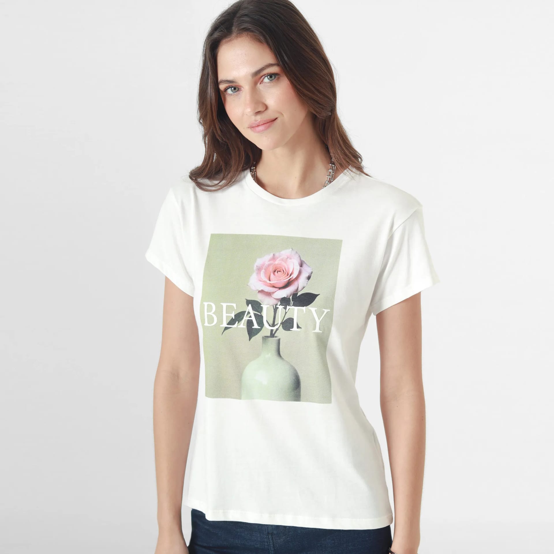 Camiseta Cuello Redondo Manga Corta - imagen 3