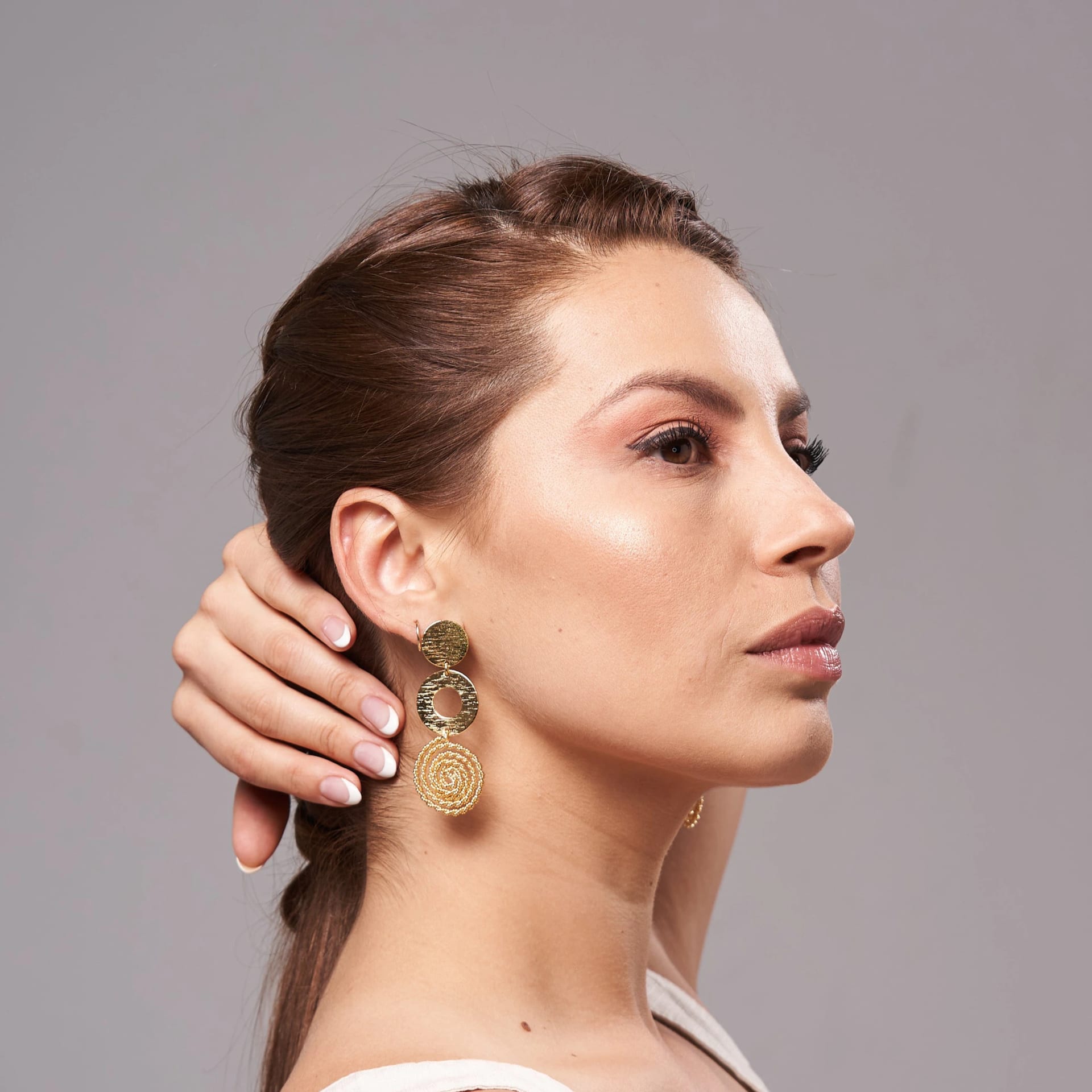 Cascade Circles Earrings - imagen 4