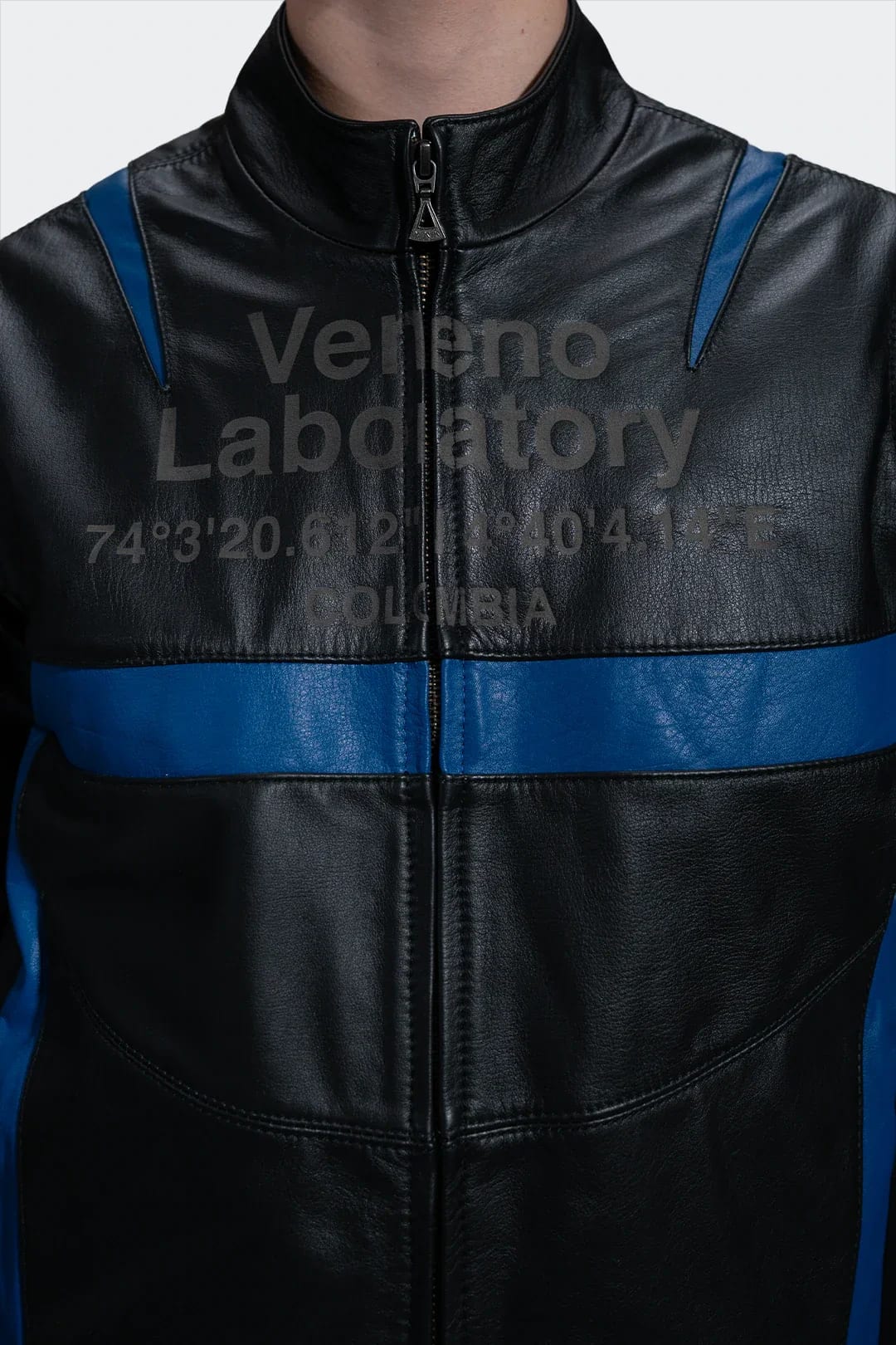 VENENO CHAQUETA CUERO BIKER GO FASTER - imagen 8