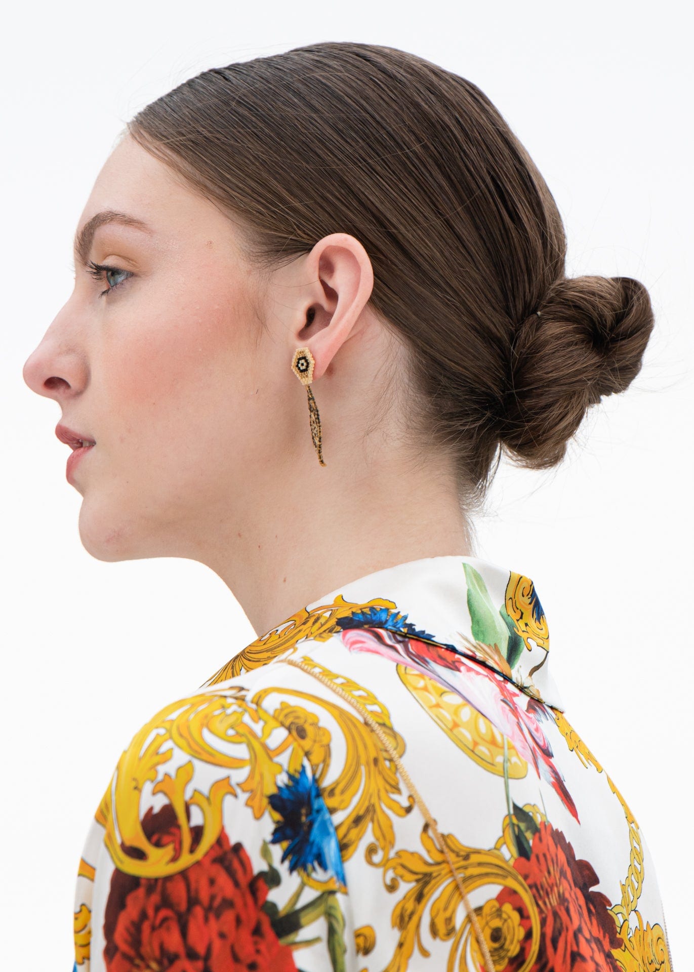 Aretes Aforismo Rococó Reina - imagen 4