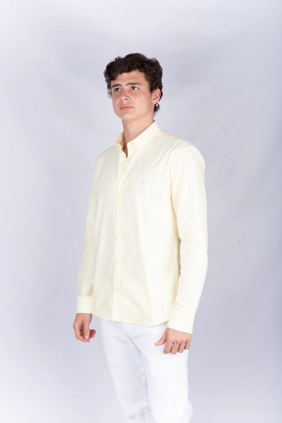 Camisa Oxford Amarilla - imagen 1